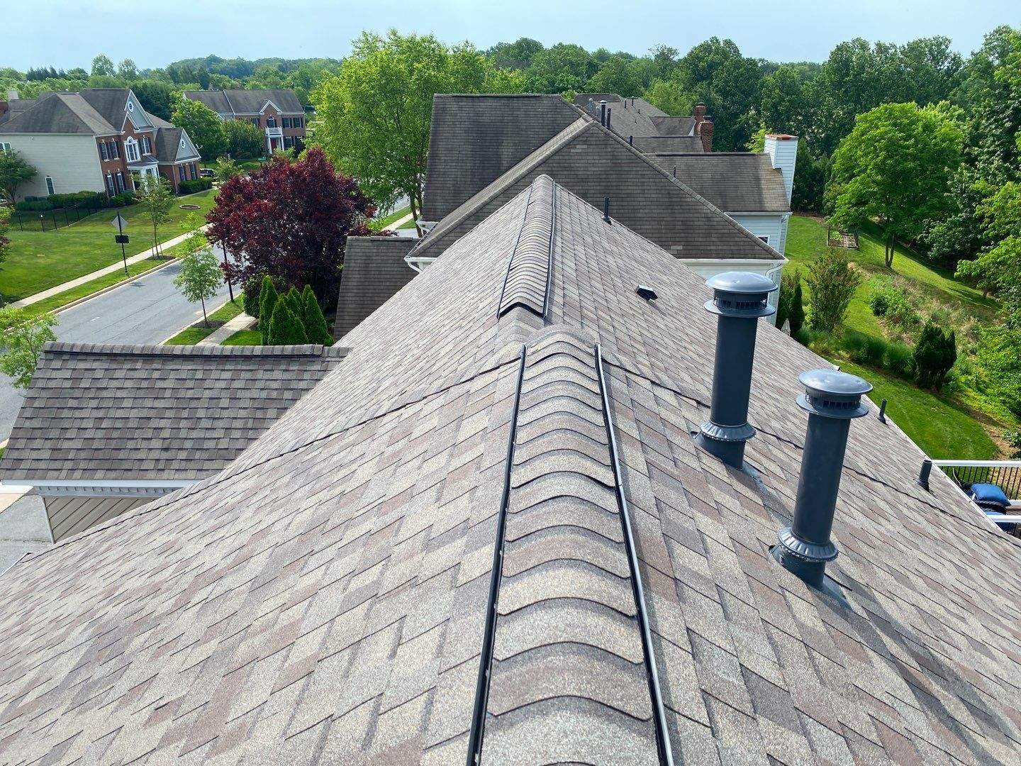 Residential Roofing Installation using CertainTeed Landmark AR - Weathered Wood by Roof Right Inc