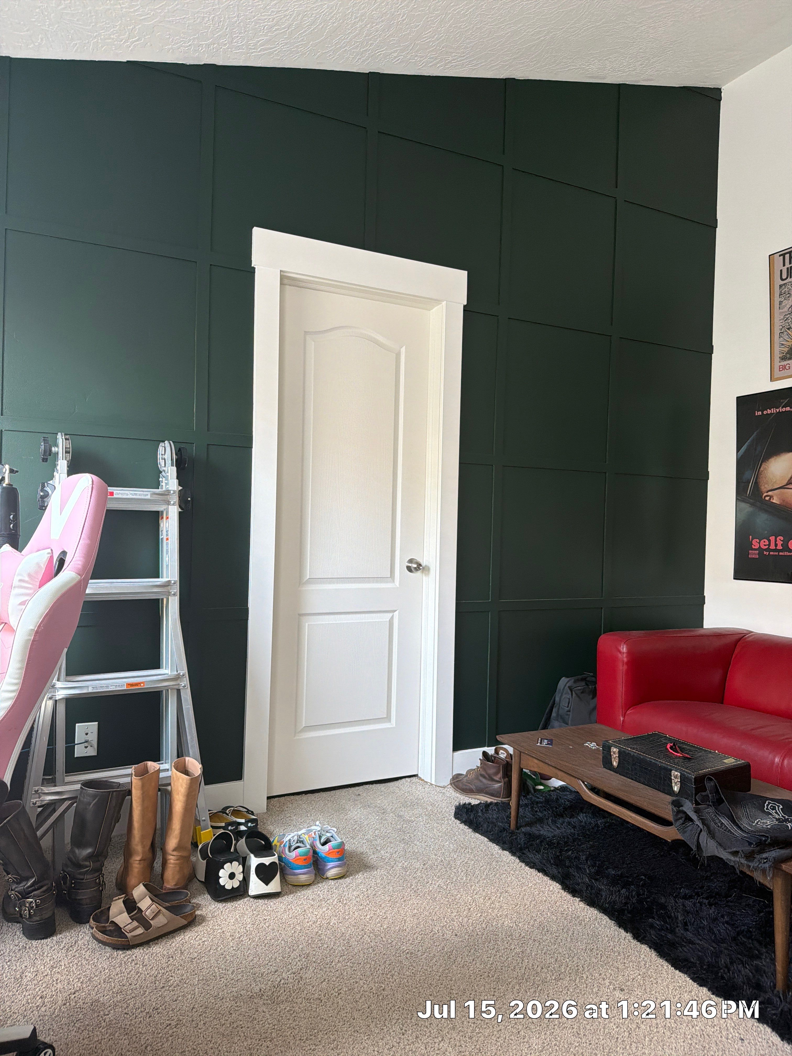 Custom Board and Batten Accent Wall in South Salt Lake by CompanyCam Sales Demo