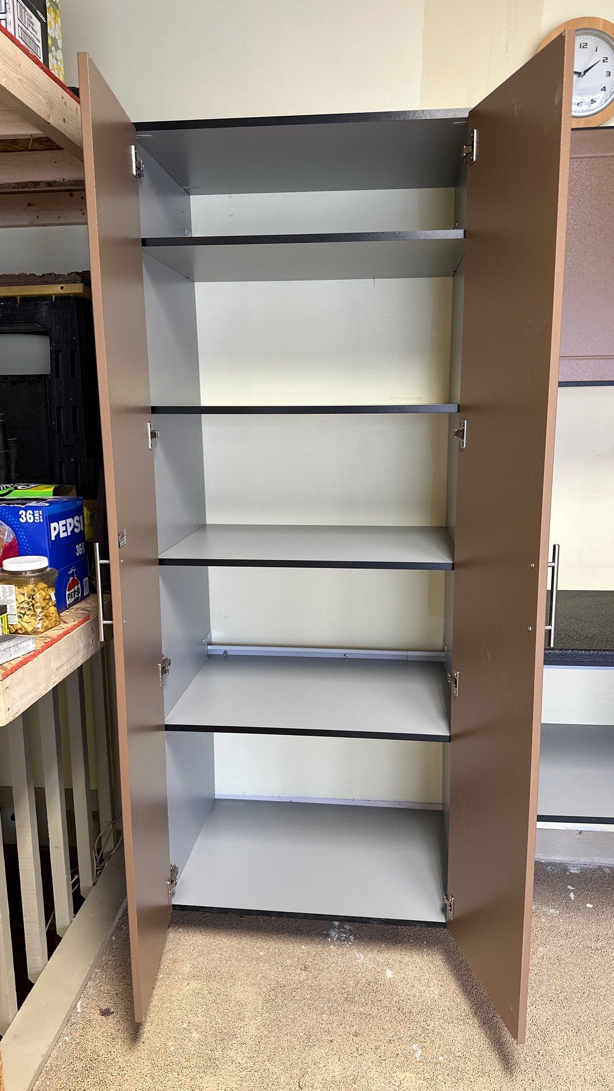 Larry H gets a whole wall of new garage cabinets by Banner Garage