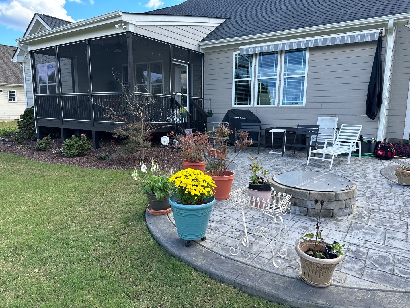 Patio using Concrete Sealant by DuraSeal
