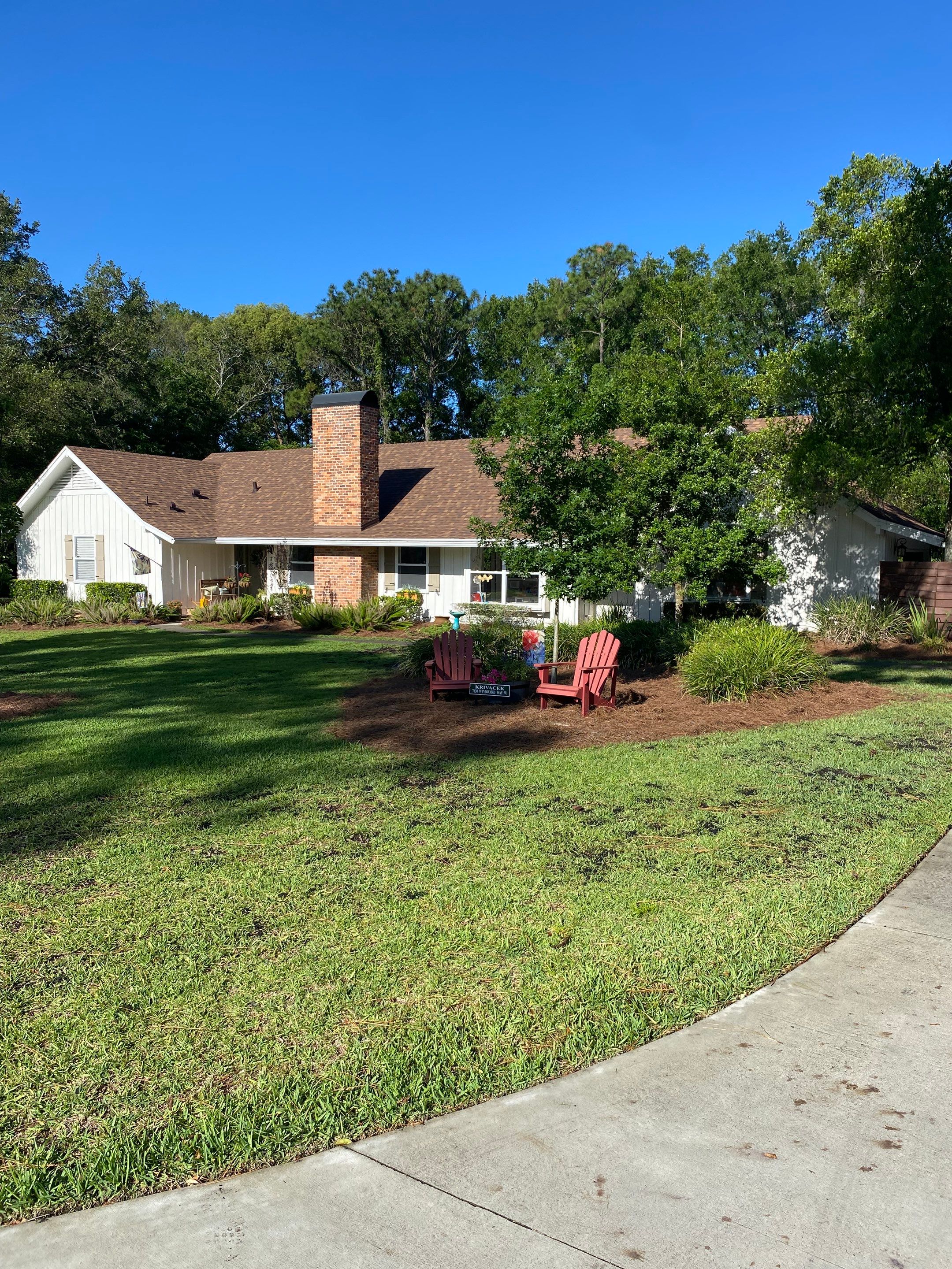 Deerwood Resident | Pine Straw & Topsoil Install by ProGreen Services