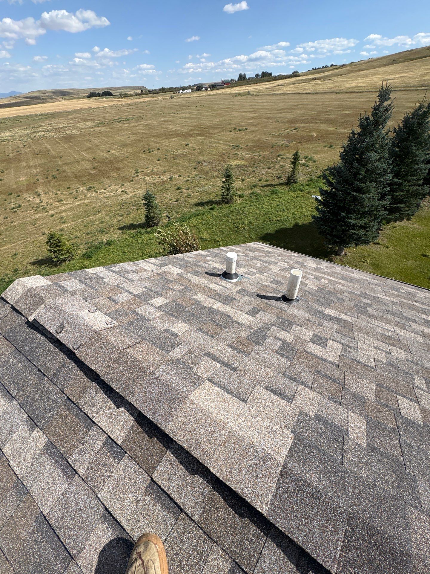 Owens Corning Architectural Shingle Roof Replacement in Great Falls by KQC Roofing