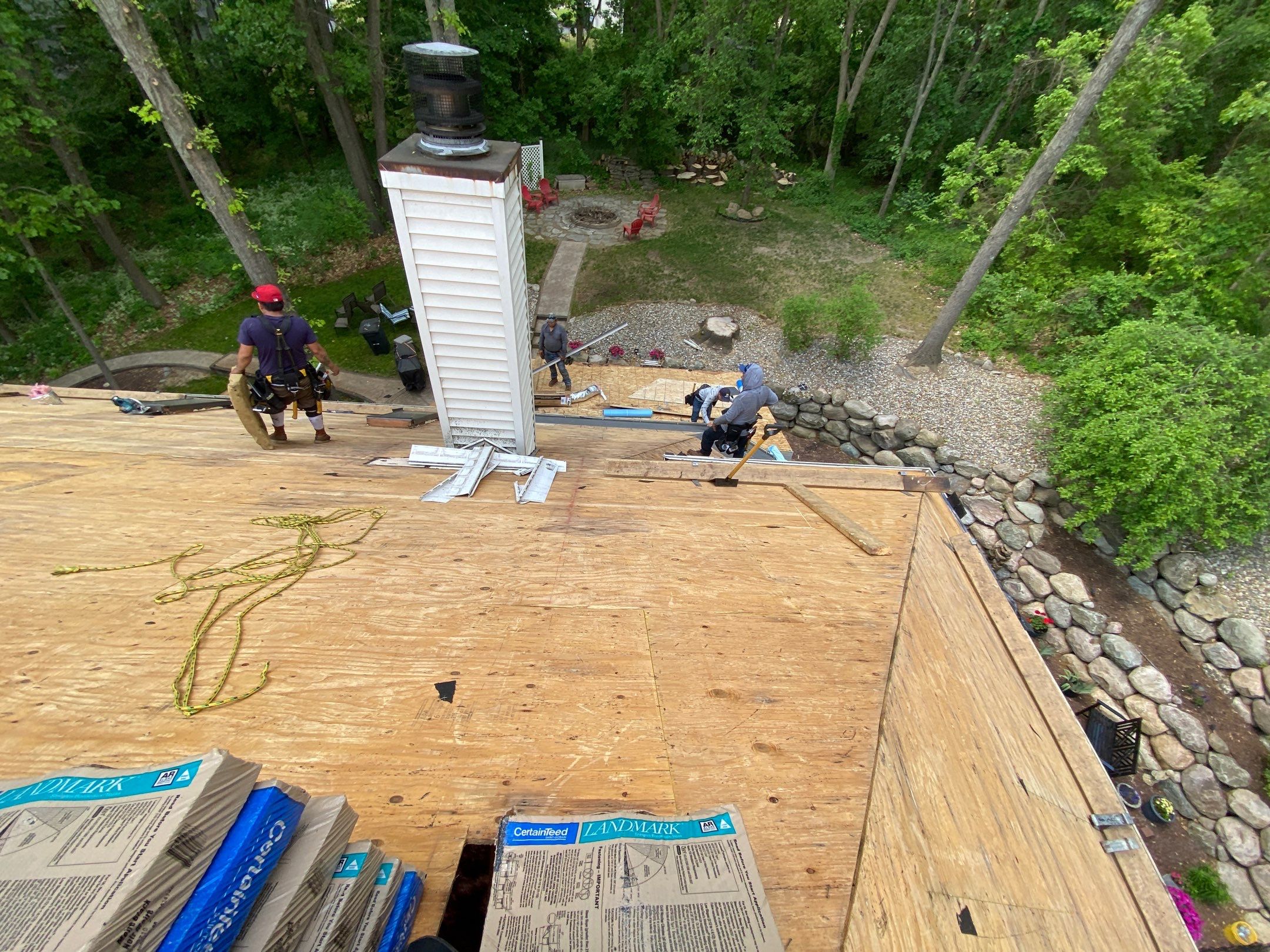 Roof Replacement using CertainTeed Landmark by 180 Contractors