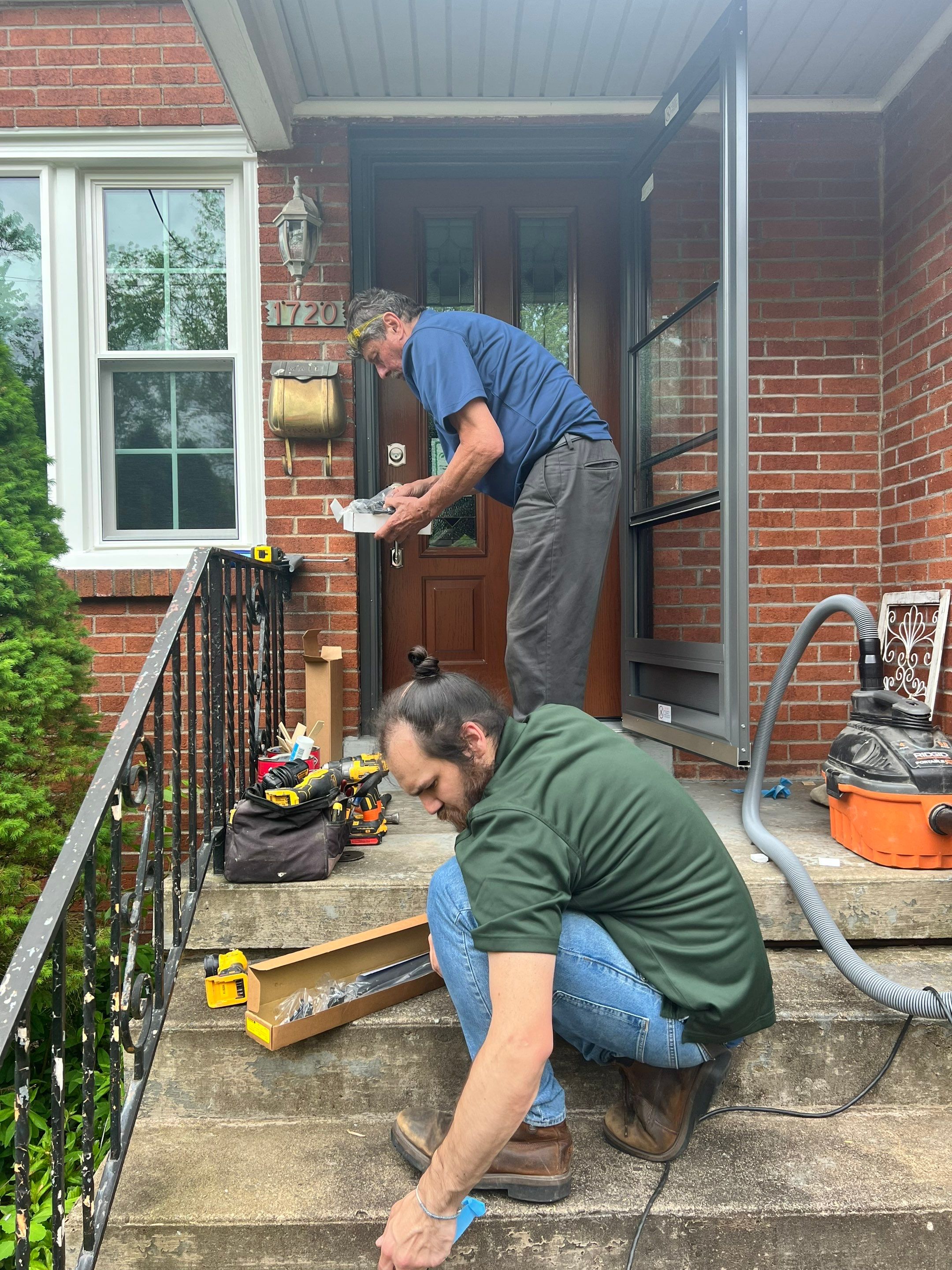 Kevin & Carol Rico Door & Window Project  by Mt. Pleasant Window & Remodeling Co.