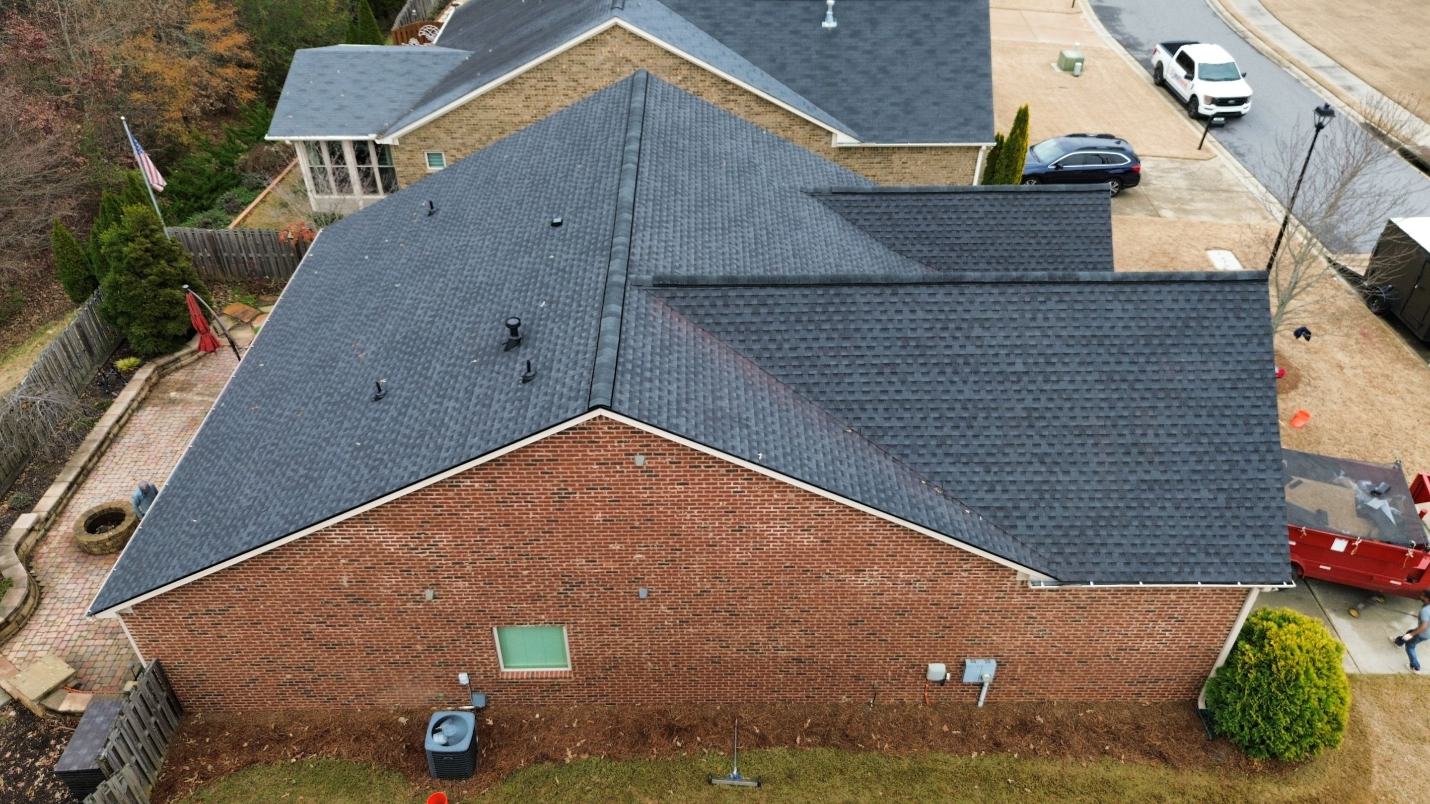 Cumming, GA Roof Replacement GAF Timberline HDZ Charcoal by Reset Roofing