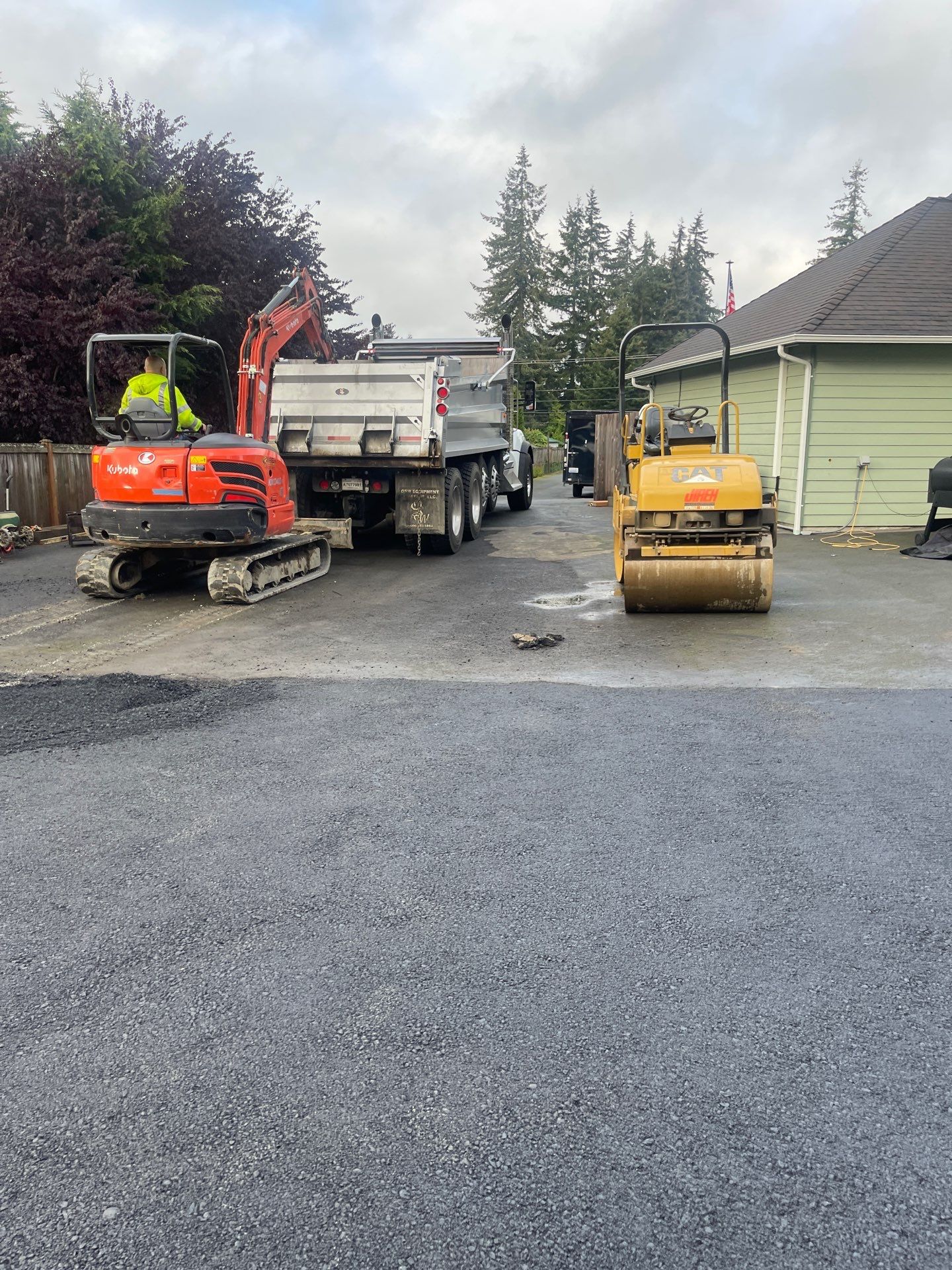 Retaining Wall & Asphalt Patch | Lynnwood  by Jireh Asphalt & Concrete Inc 