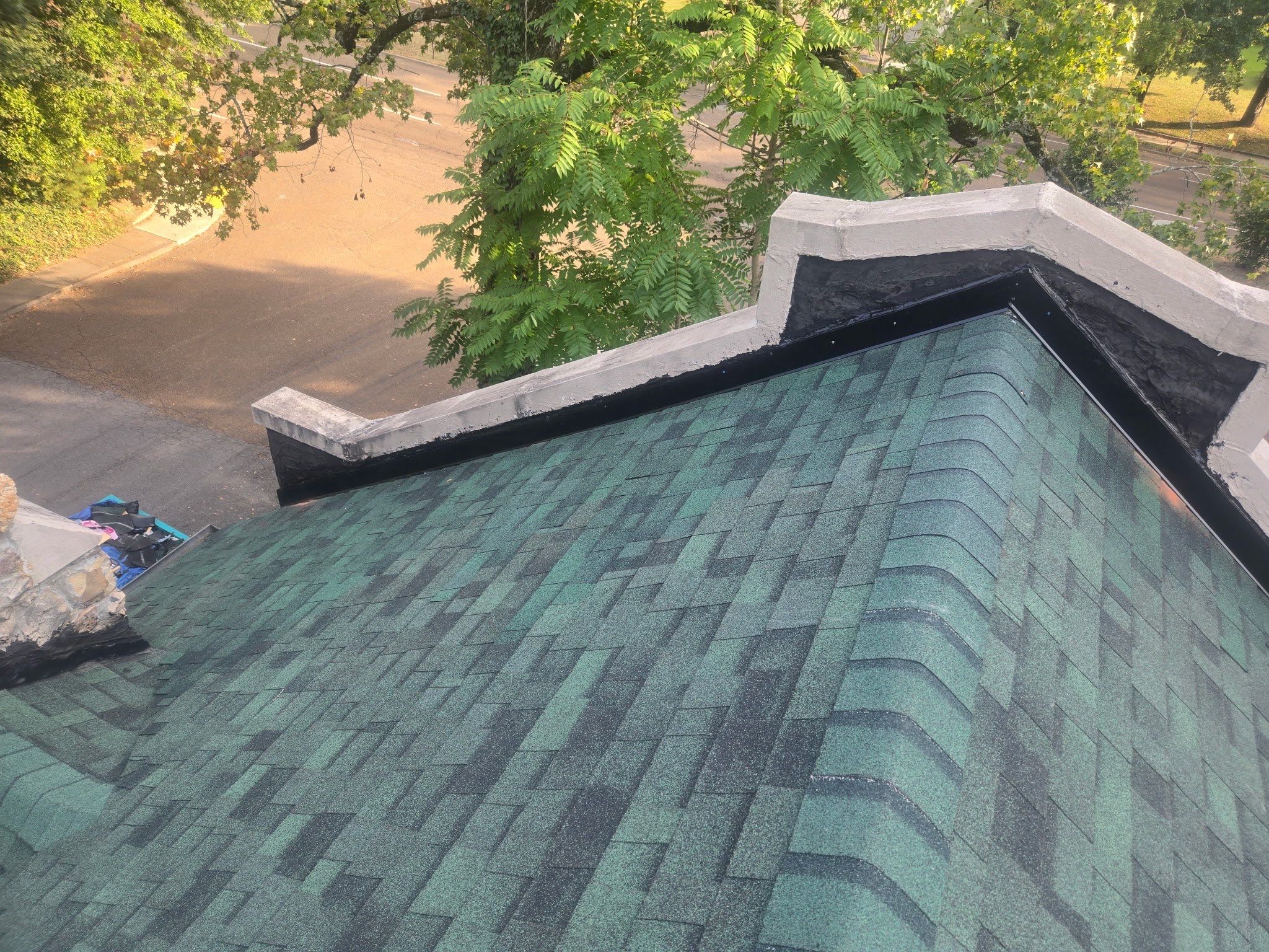 Memphis Home Restoration and Copper Gutter Installation Following Tree Damage by Revival Roofing Services