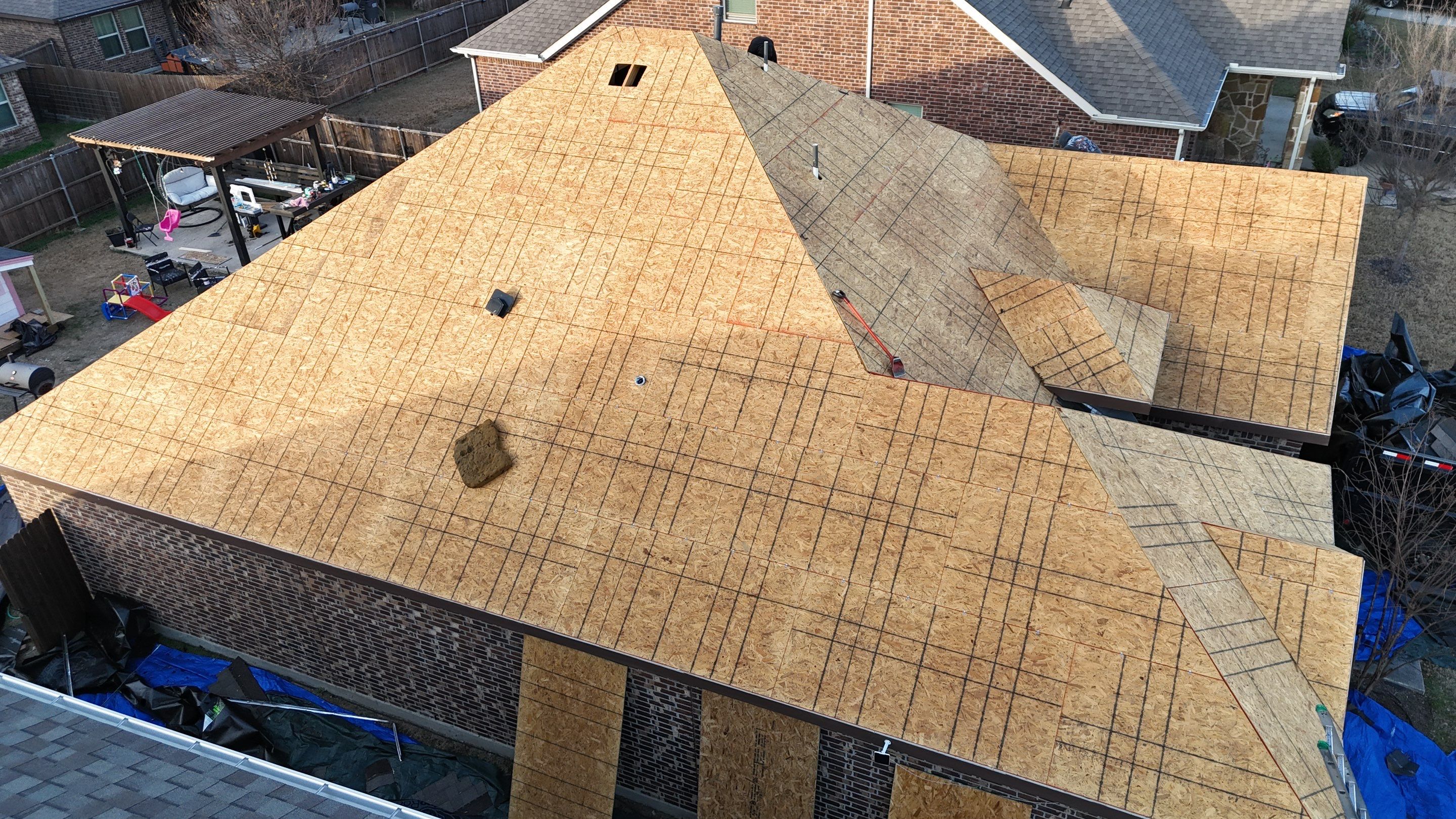 Project in Princeton, TX by Straight Forward Roofing and Construction 