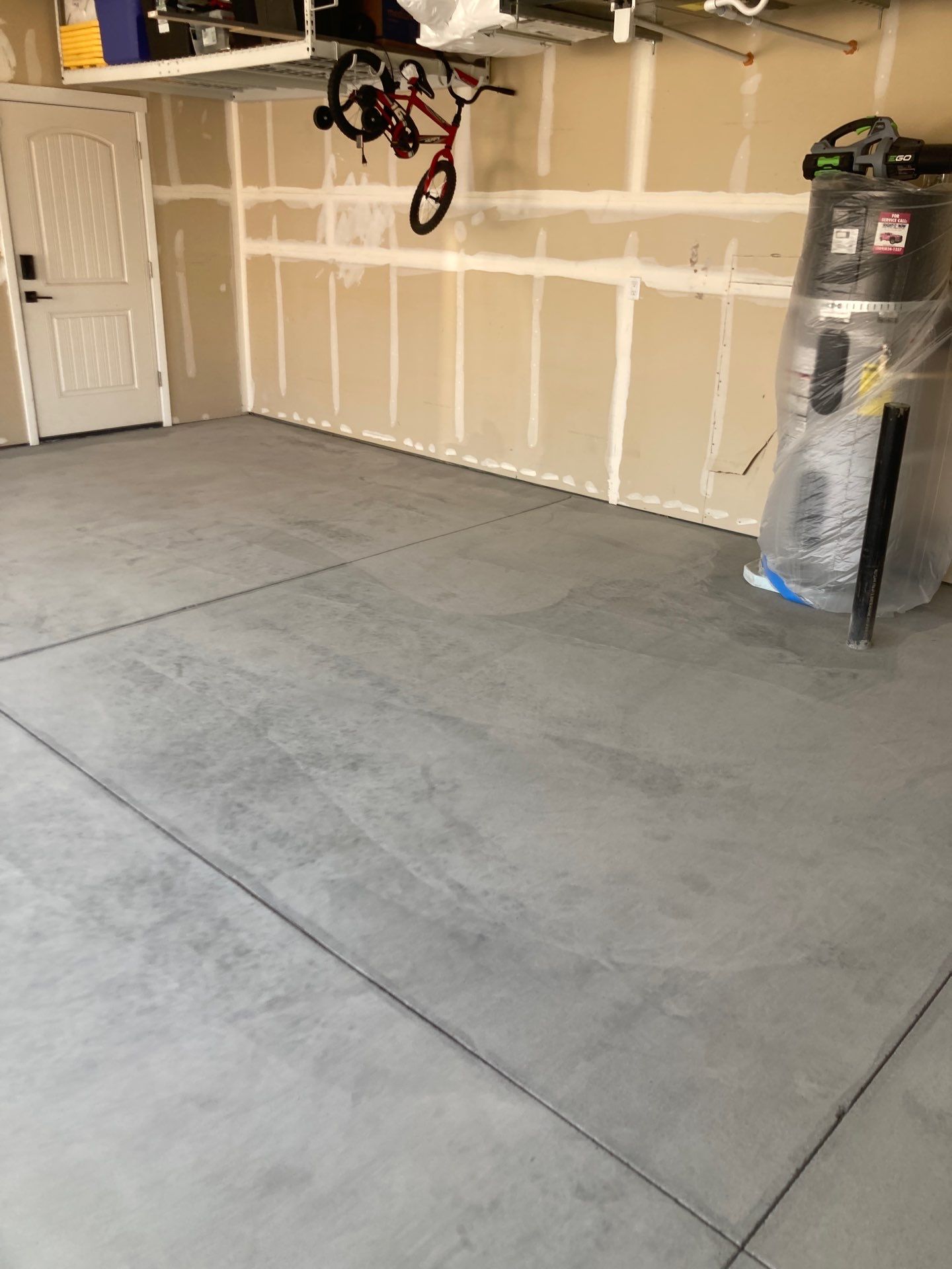 Garage Transformation using Custom Boom by Croc Coatings, LLC