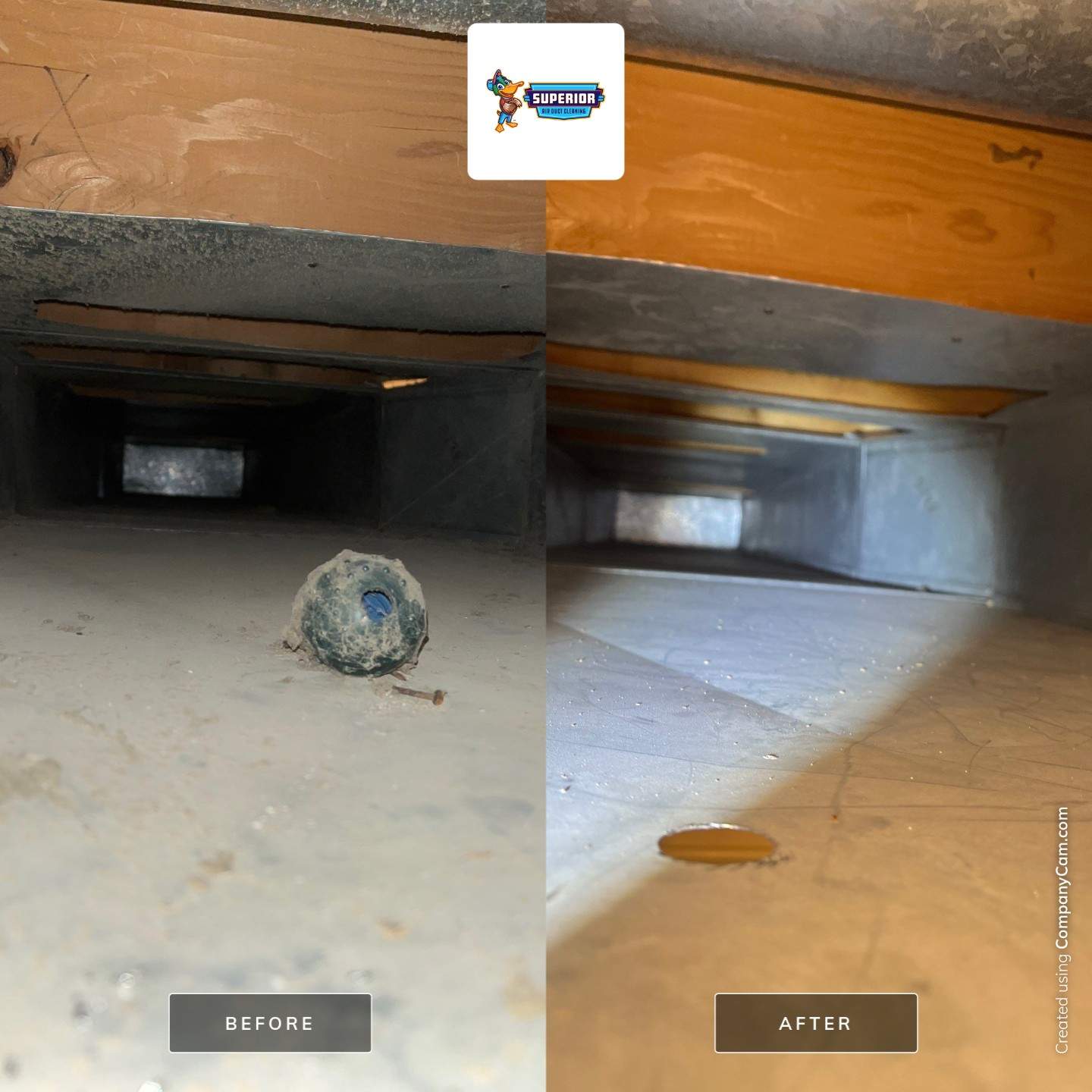 Air Duct Cleaning With a Vacuum Truck in Canfield, OH by Superior Air Duct Cleaning