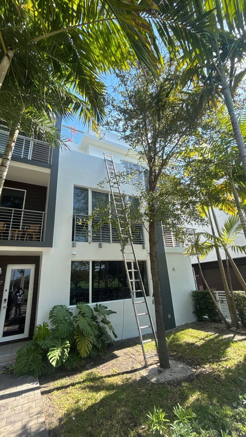 Fort Lauderdale Town Homes Exterior Painting by John “The Greek” Painting