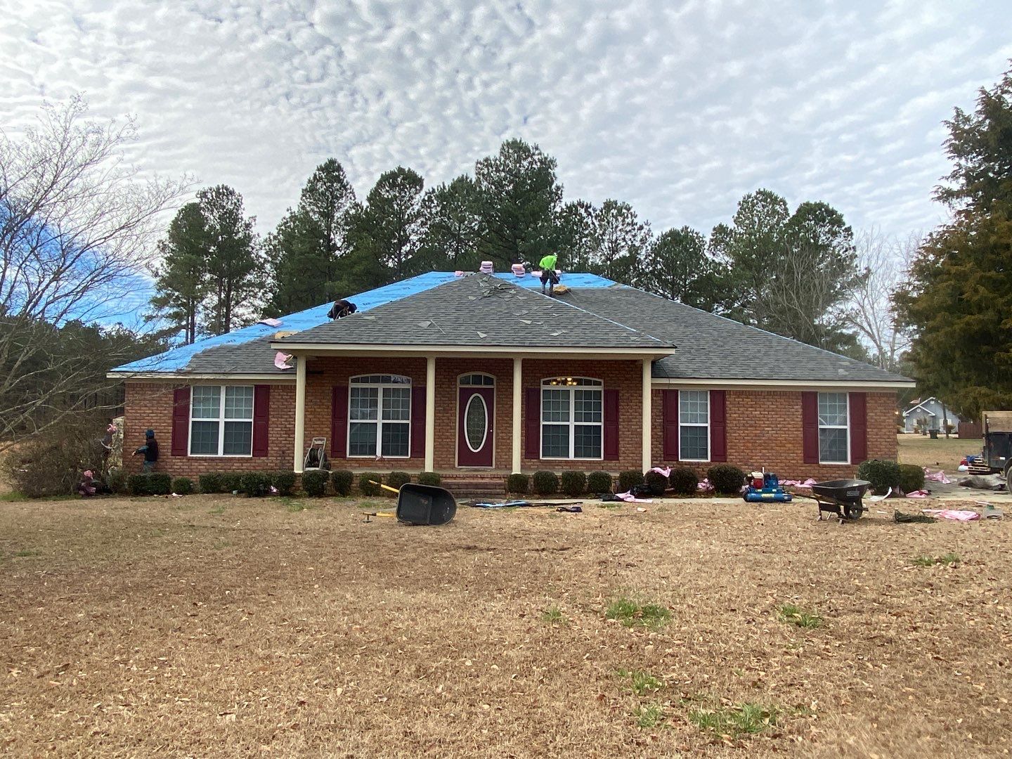 Residential Roofing Installation using Owens Corning by Inspector Roofing and Restoration