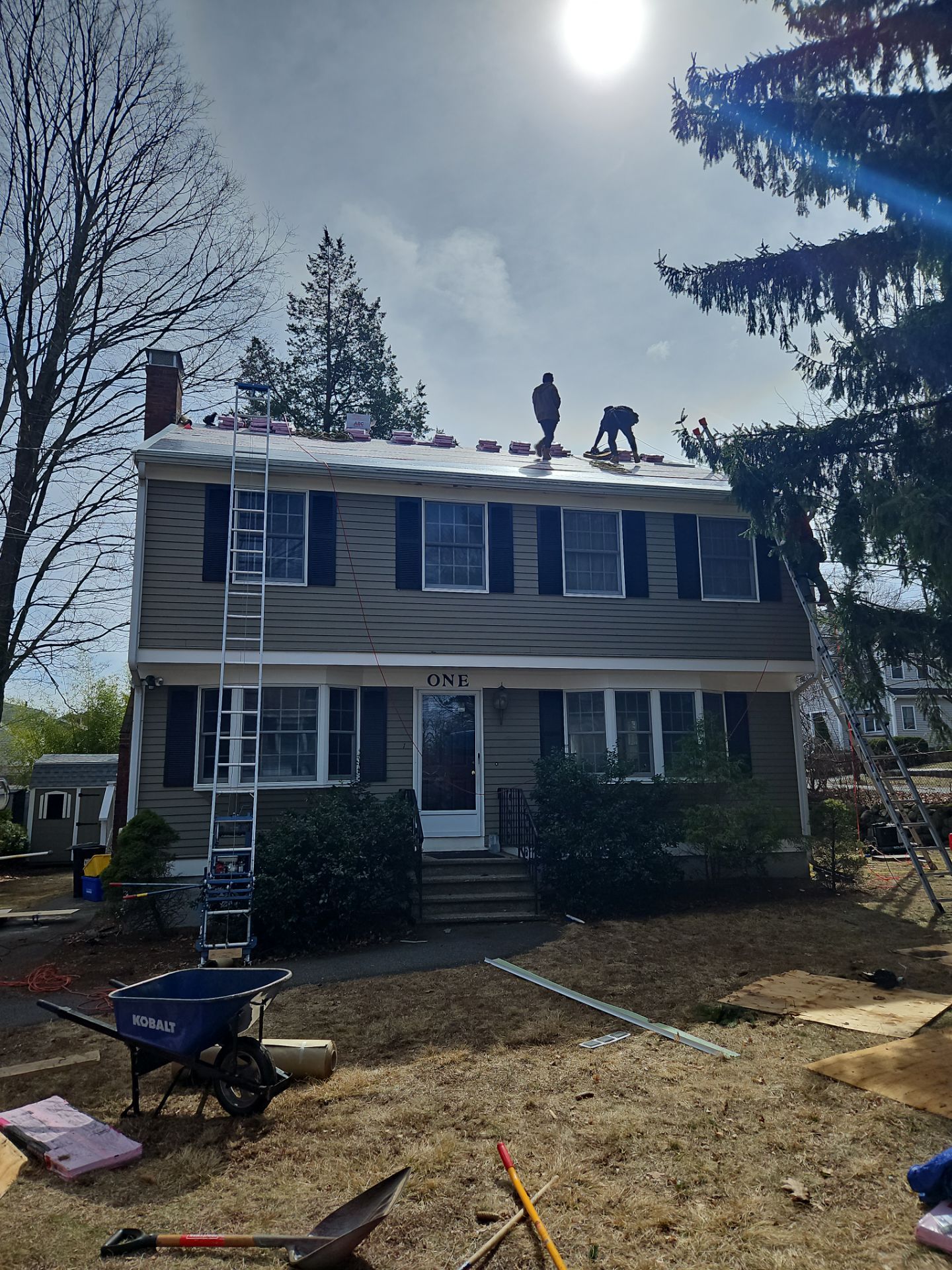 Project in Lexington by Mighty Dog Roofing of Greater Middlesex County
