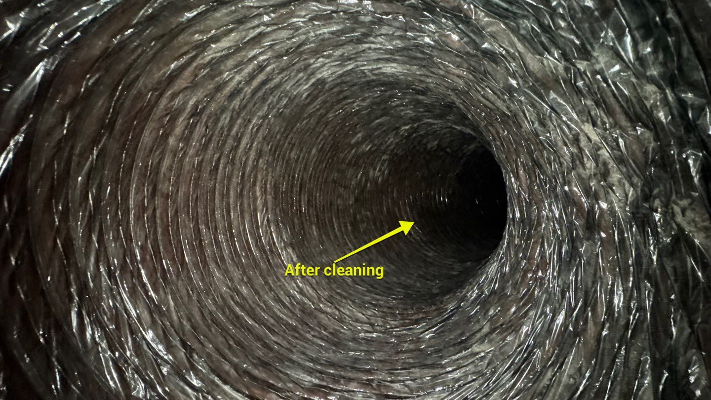 Air duct and Bathroom Exhaust Cleaning in Apopka by Hygienic Air, Inc