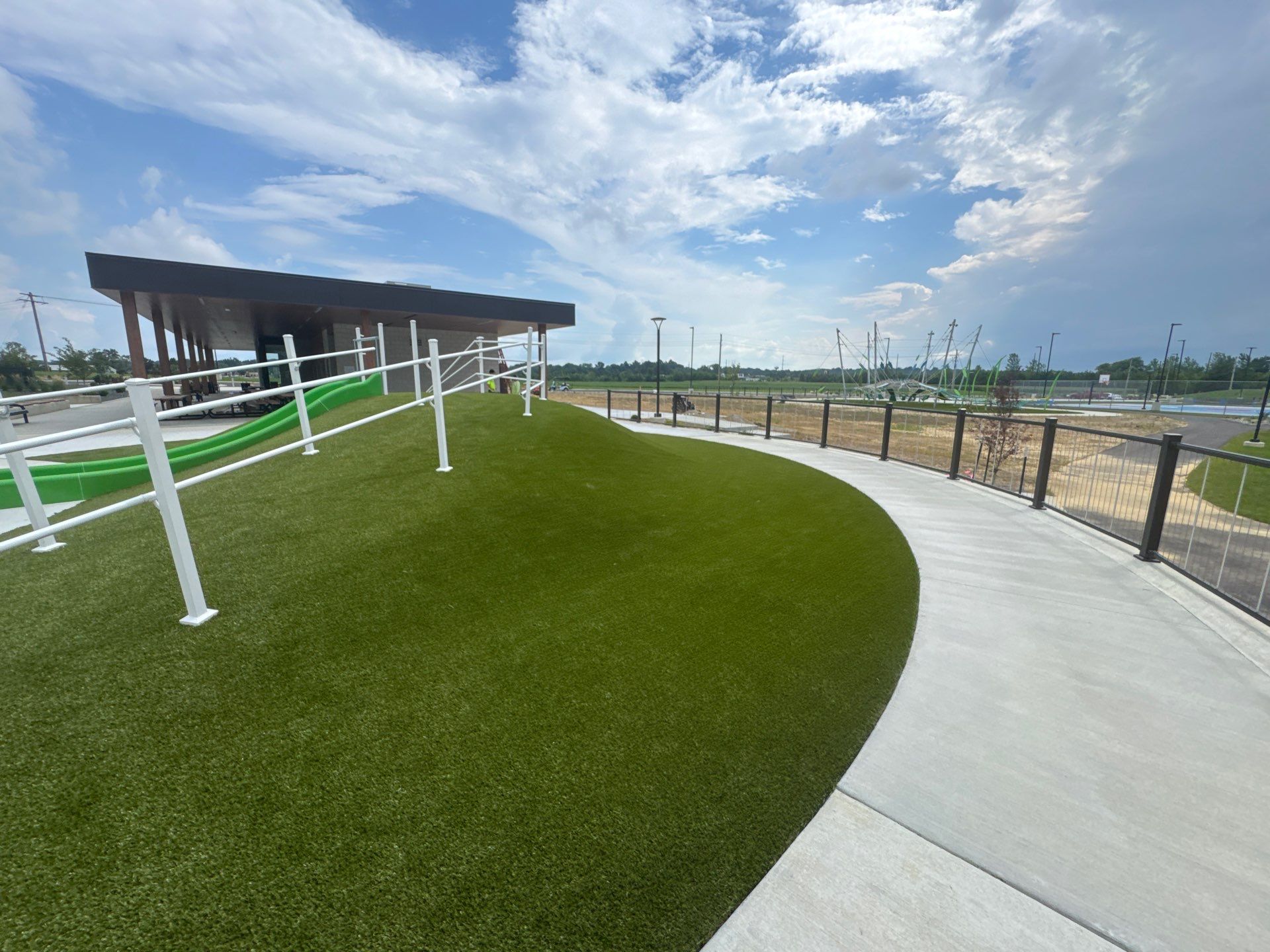 Playground Grass in Newburgh, IN by ForeverLawn NEIN/INDY