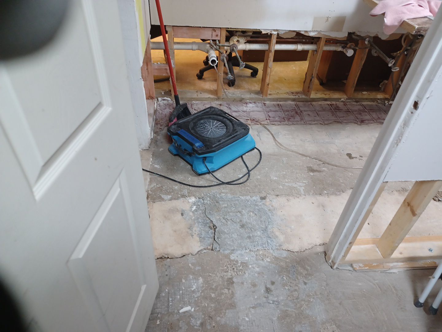 Project in Commerce Twp by EzDry Water Mitigation & Property Restoration