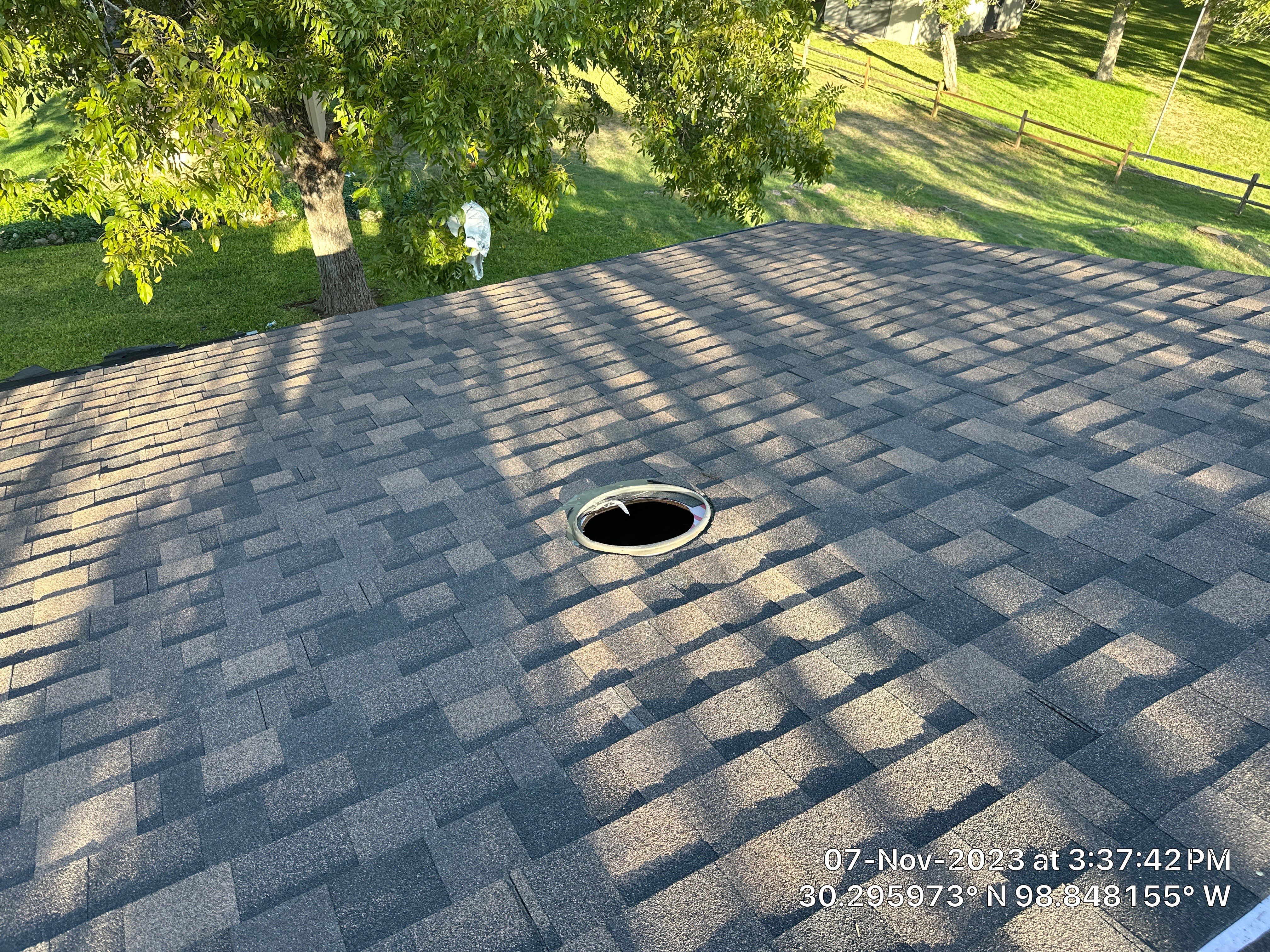 Fredericksburg Hail Damage Restoration and Full Roof Replacement by Caliber Restoration LLC