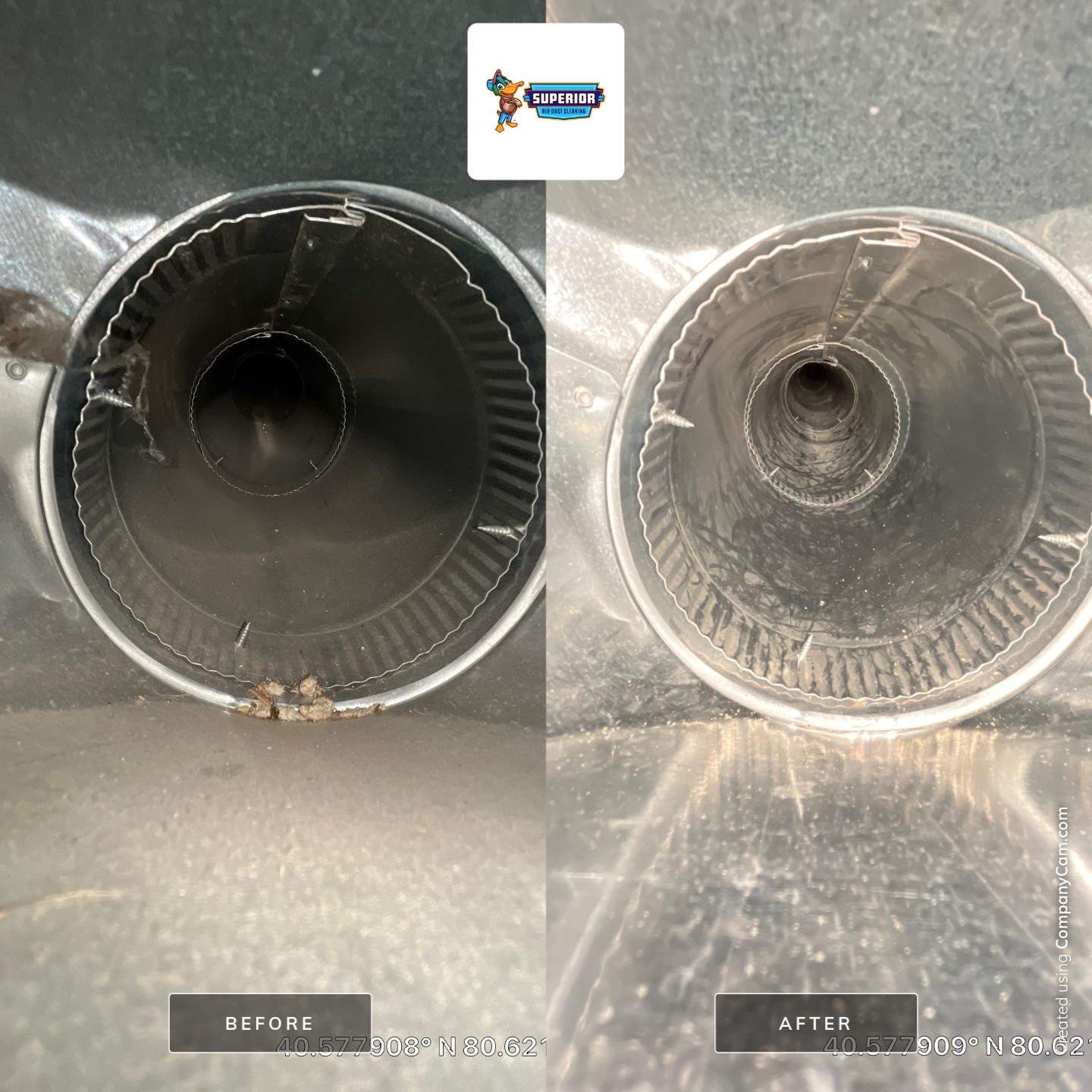 Air Duct Cleaning With a Vacuum Truck in New Cumberland, WV by Superior Air Duct Cleaning
