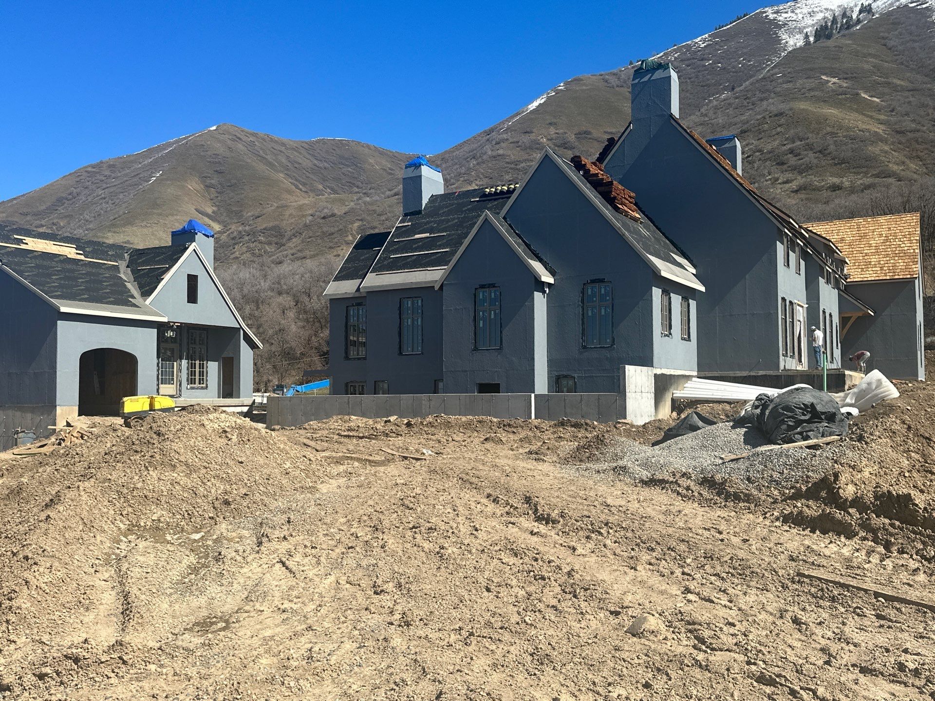 Project in Mapleton by Master Rain Gutters.