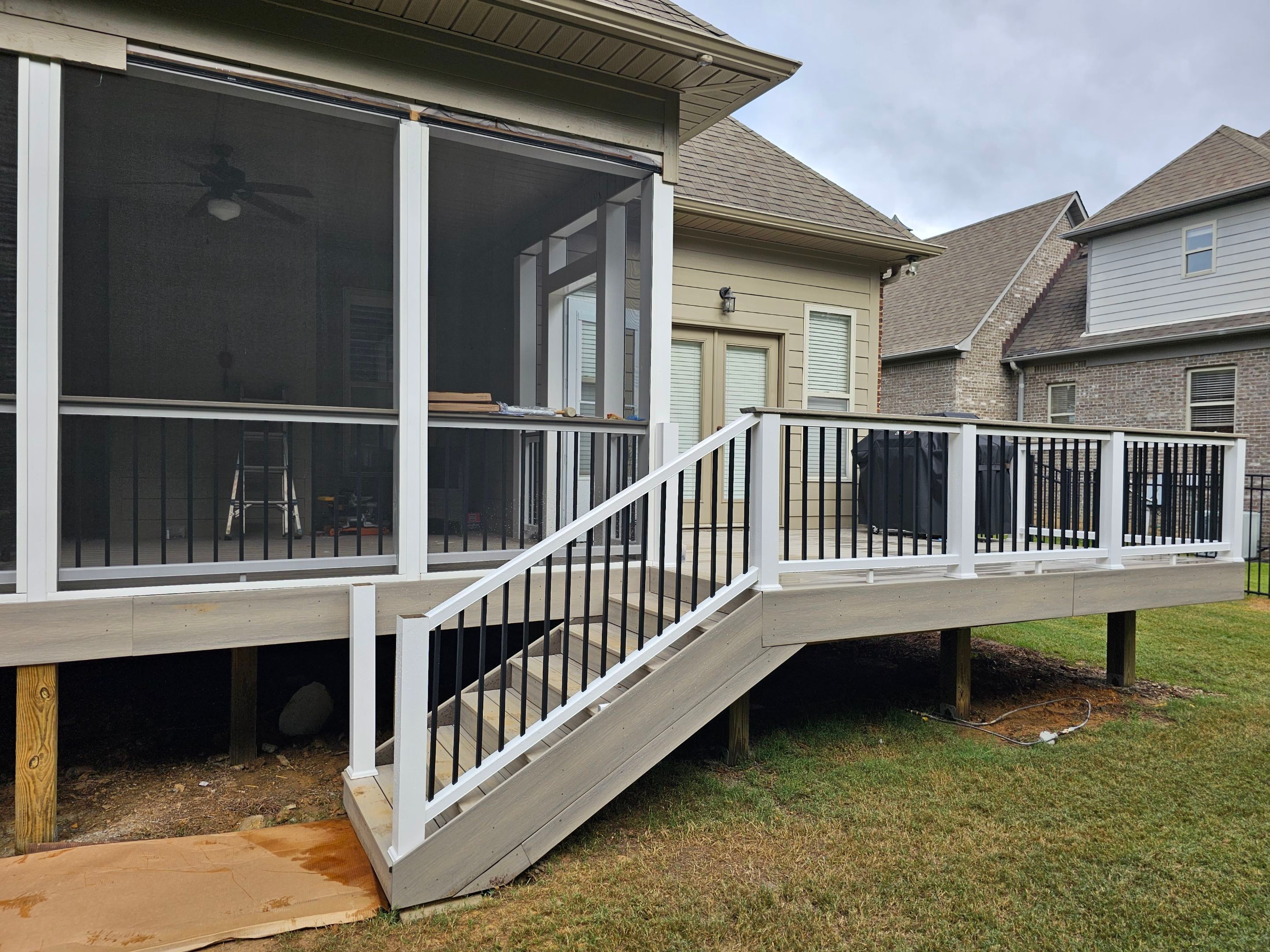 Tiffany Estates - Composite Deck Installation  by Pillar and Pine