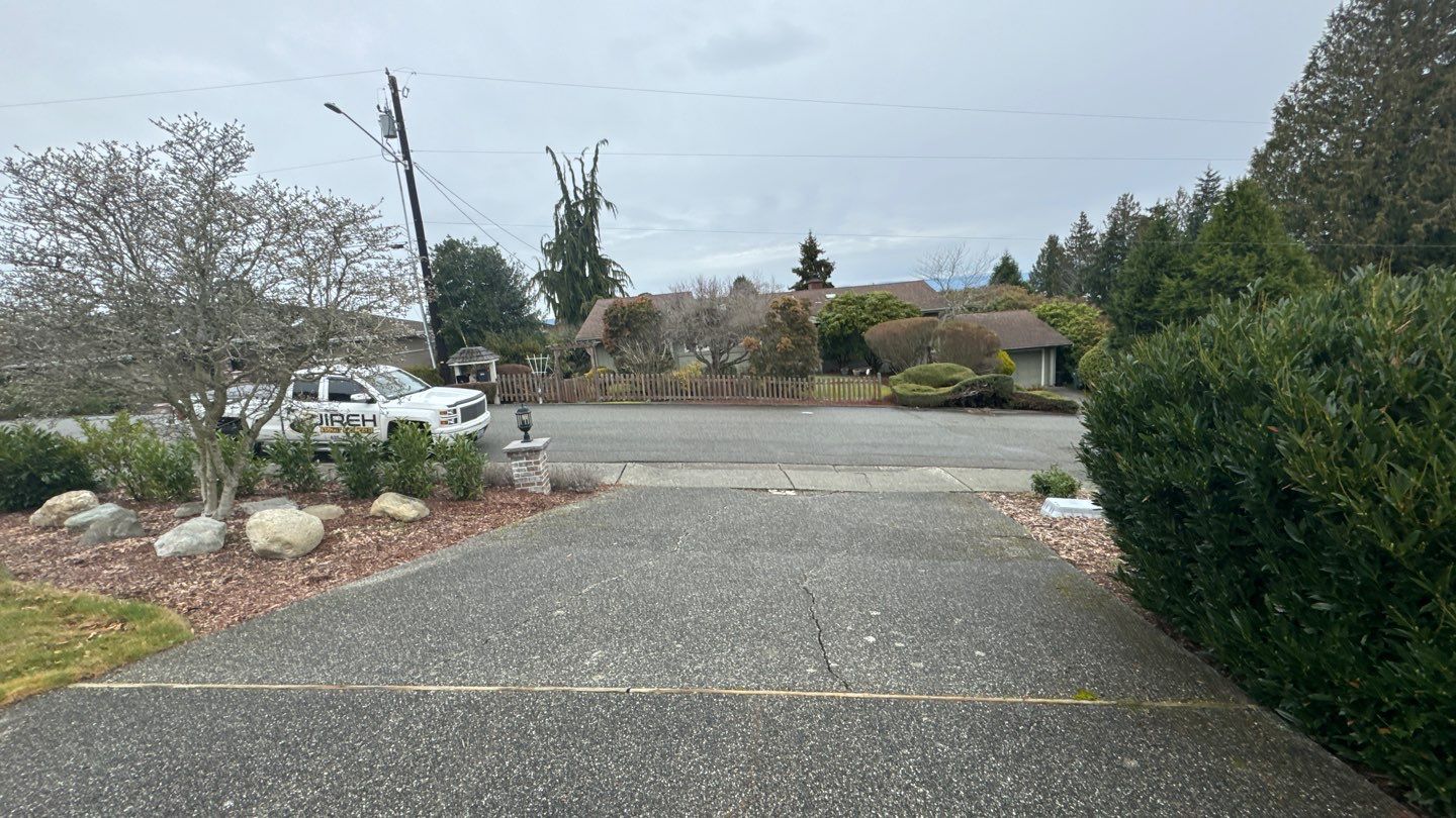 John | Stamped Concrete Driveway Makeover by Jireh Asphalt & Concrete Inc 