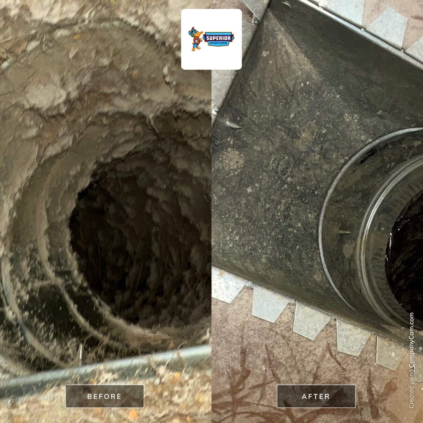 Air Duct Cleaning With a Vacuum Truck in Zelienople, PA by Superior Air Duct Cleaning