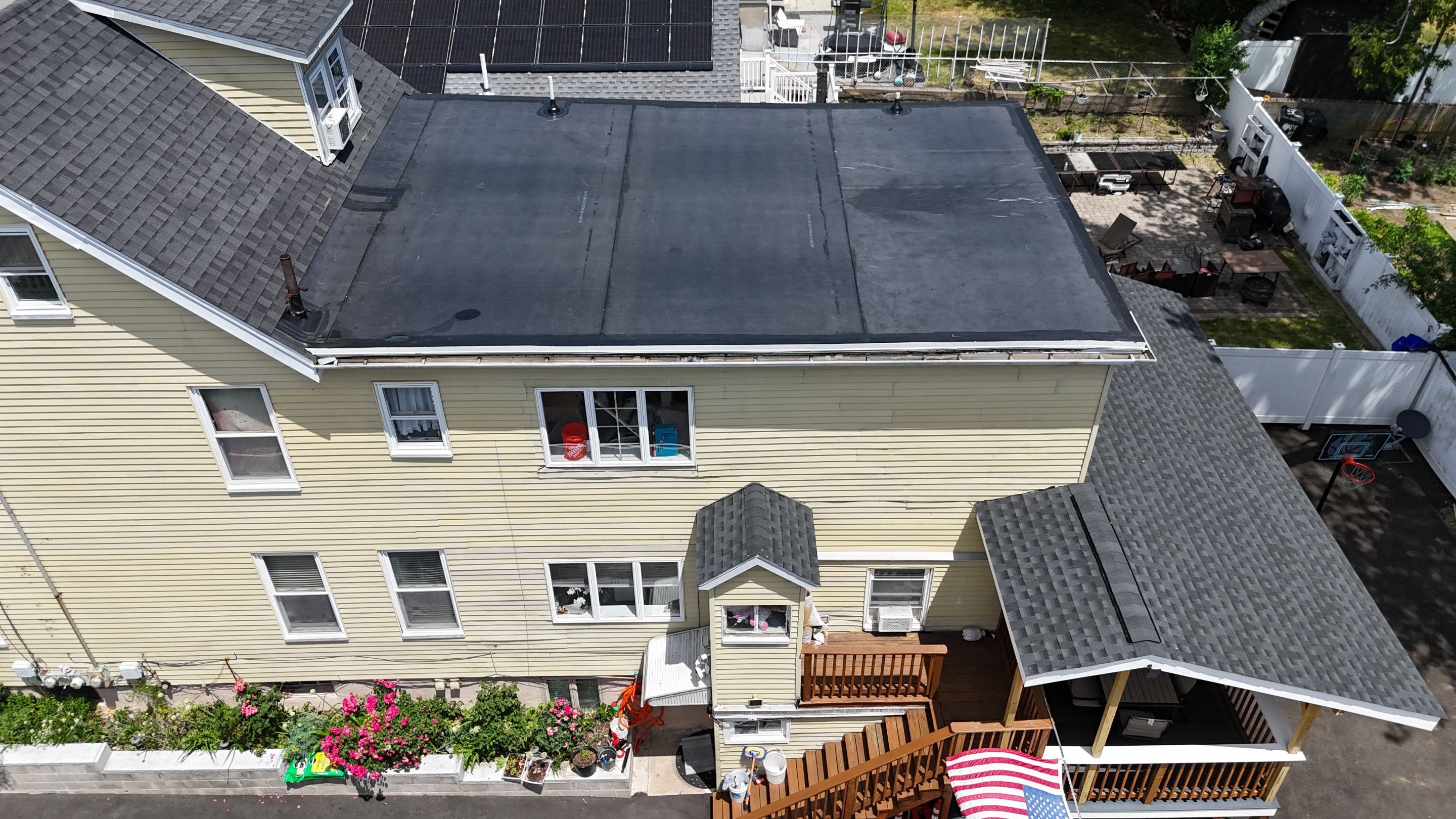 Revere EPDM Flat Roof Replacement — Durable Rubber Roofing System by JOHNNYS PRO