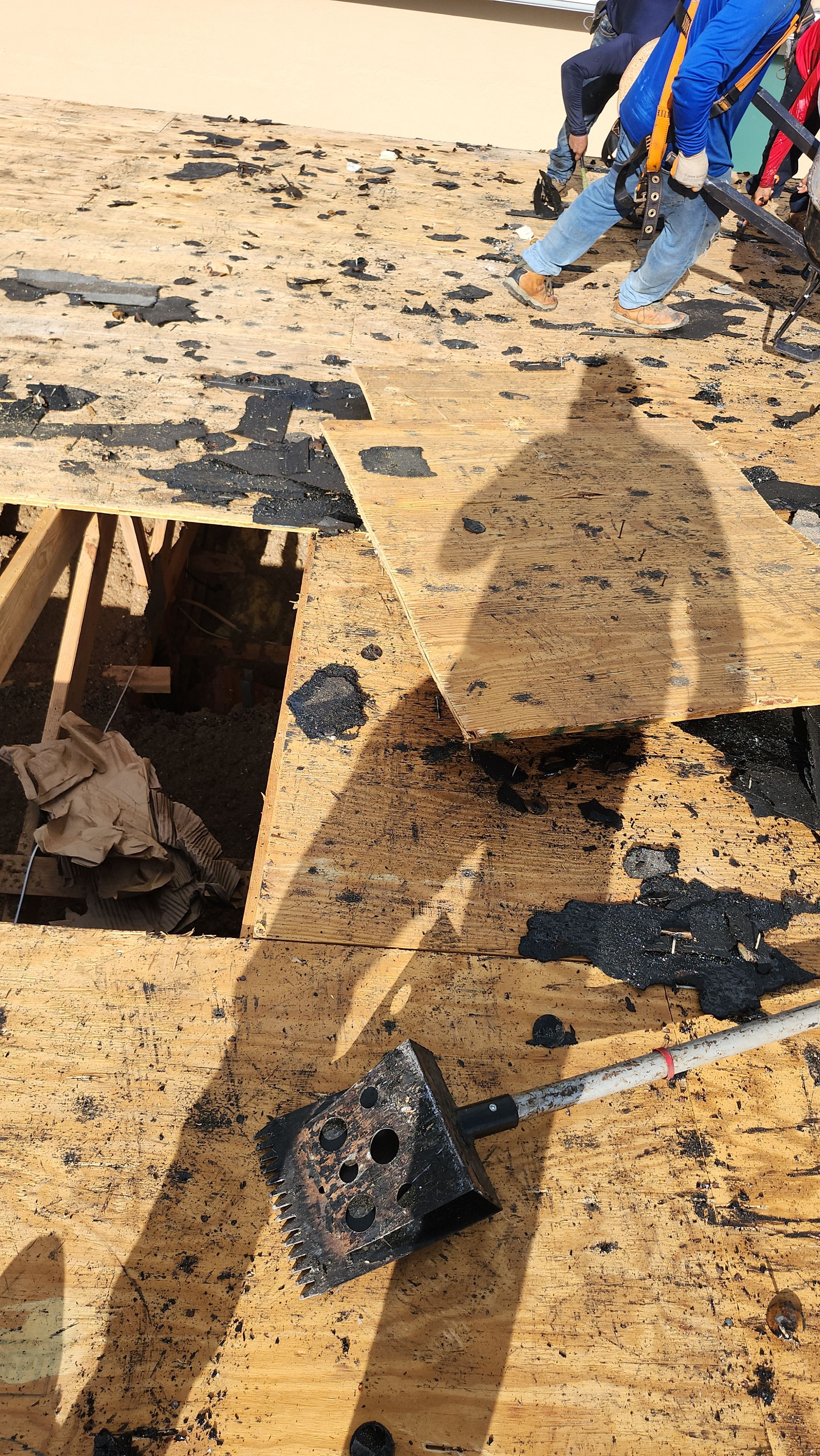 Tile Roof Replacement and Sheathing Repair in Boynton Beach by Aastro Roofing