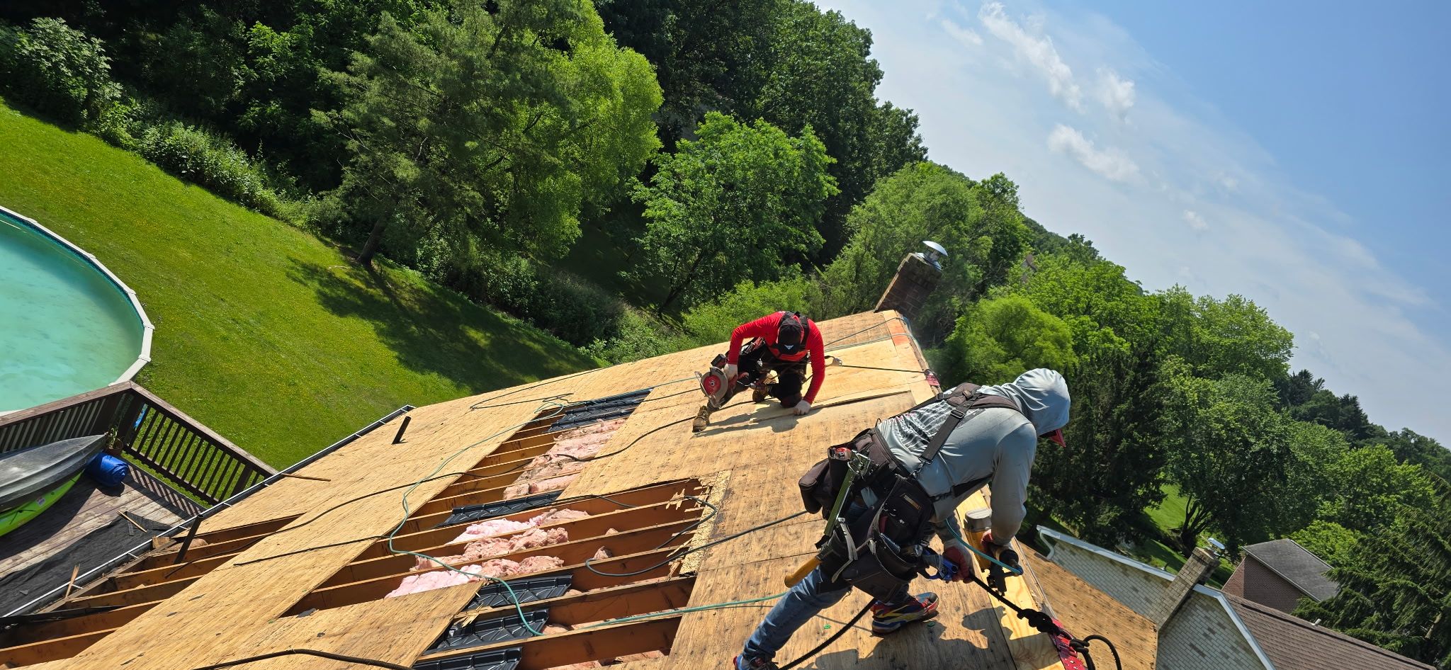 Residential Roofing Installation in Chambersburg by Teflon Roofing