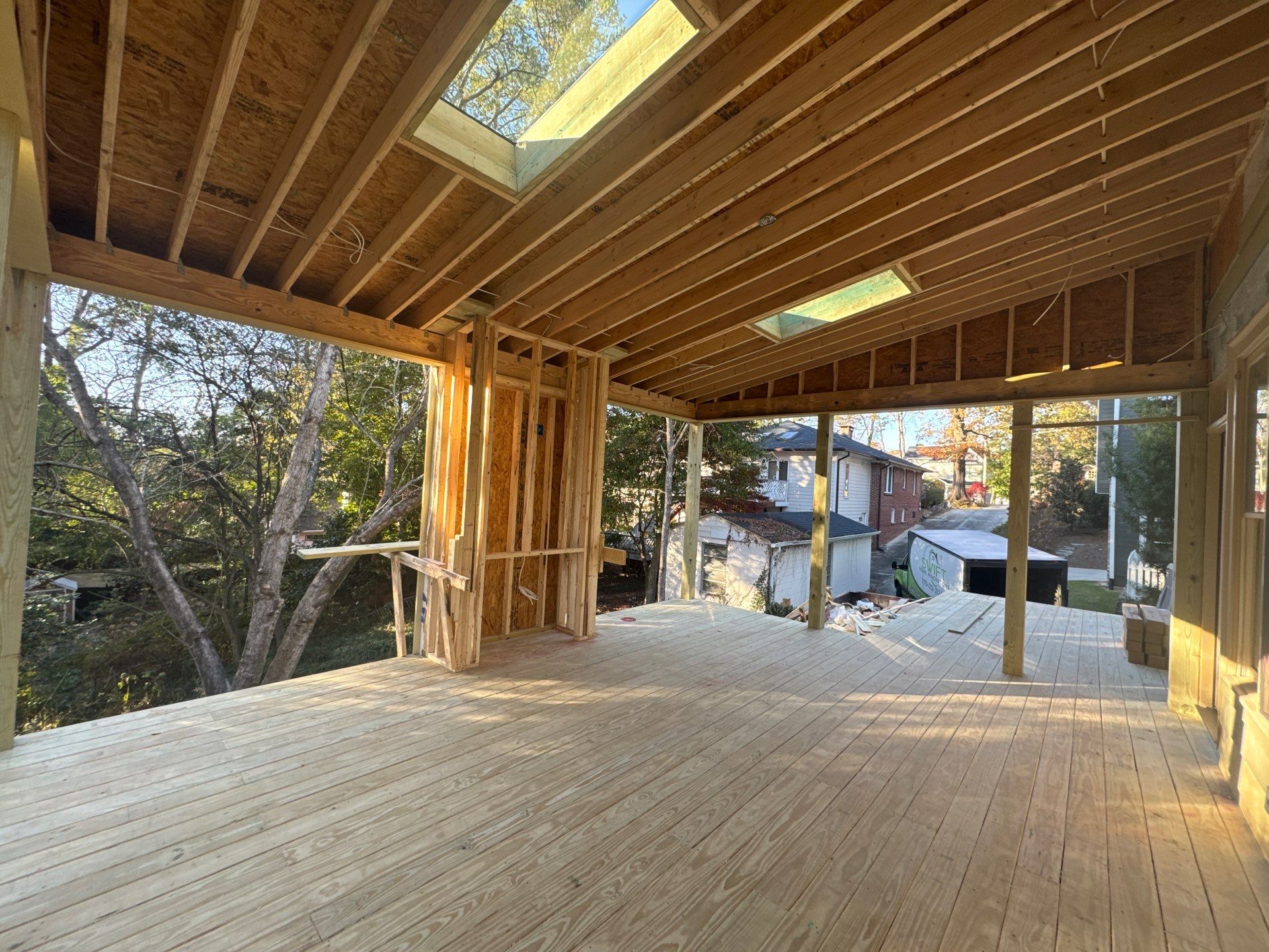 Atlanta Multi-Level Deck and Custom Screened-In Porch Addition by Swift Home Renovations