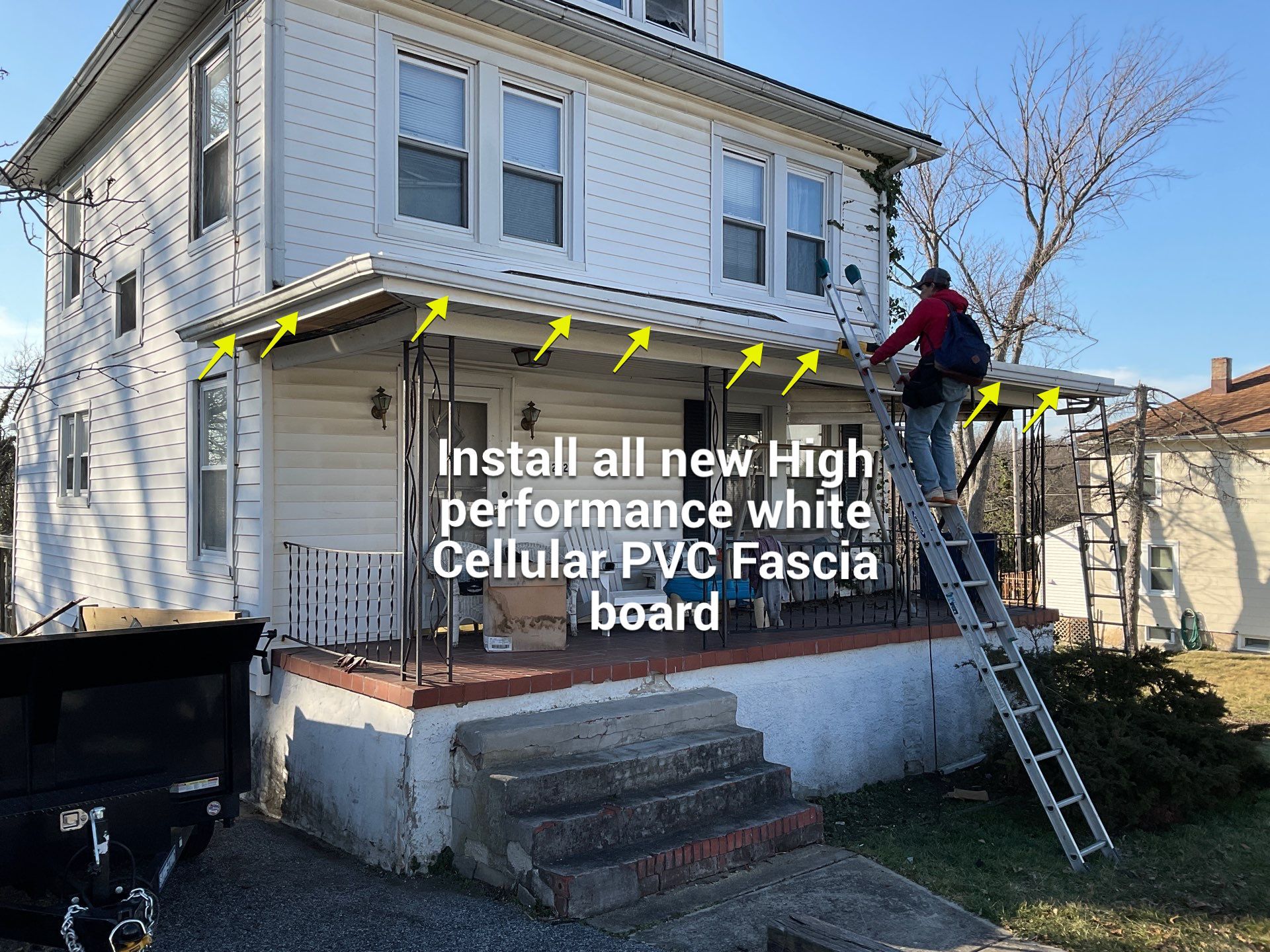 Porch Exterior Renovation by Alpha Design Services