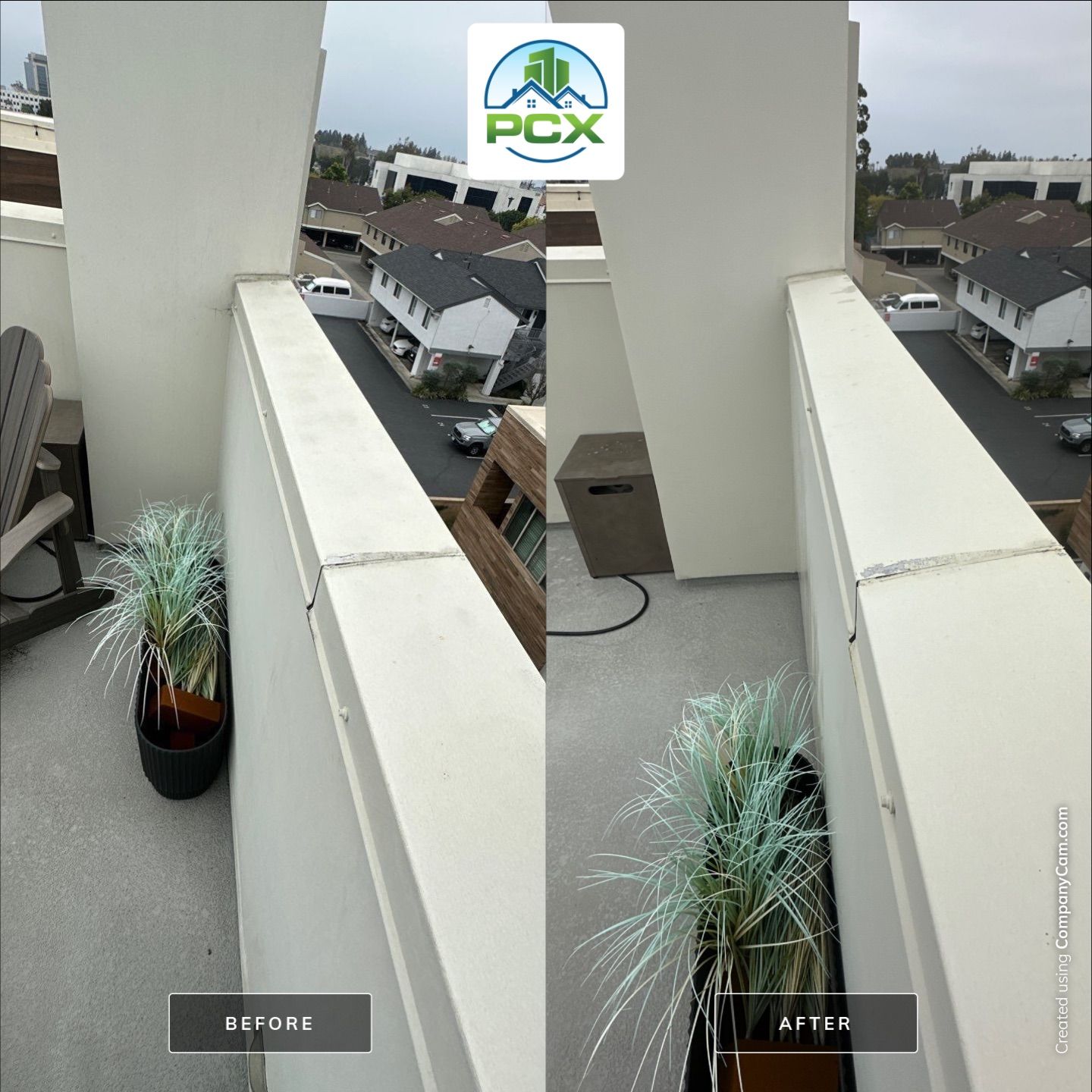 Newport Beach House Wash and Rooftop Deck by Property Cleaning Experts, LLC