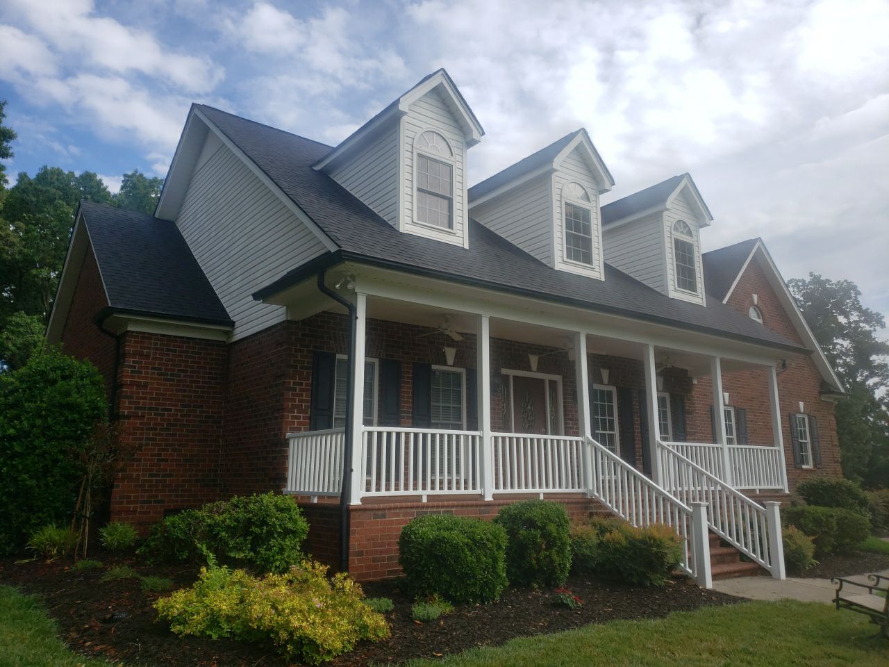 House Wash using cleaner by G&H Home Tech Pros LLC