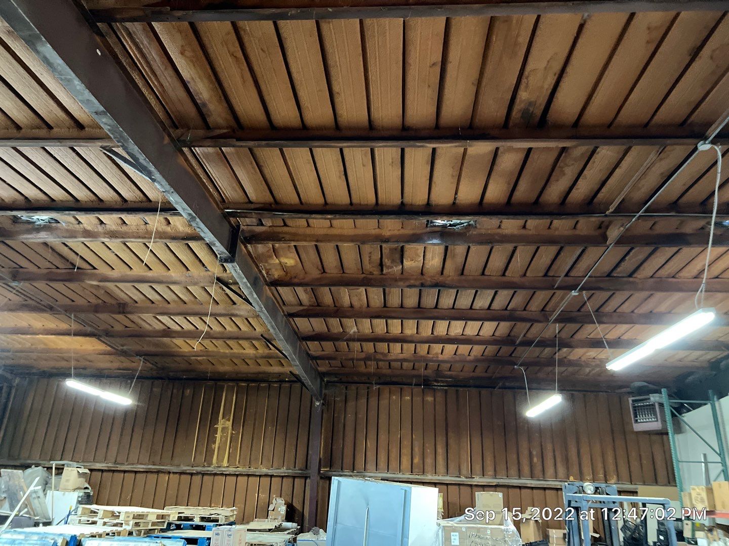 MR Roofing system using Conklin Benchmark/PUMA XL fabric and coating by Straight Edge Roofing Inc