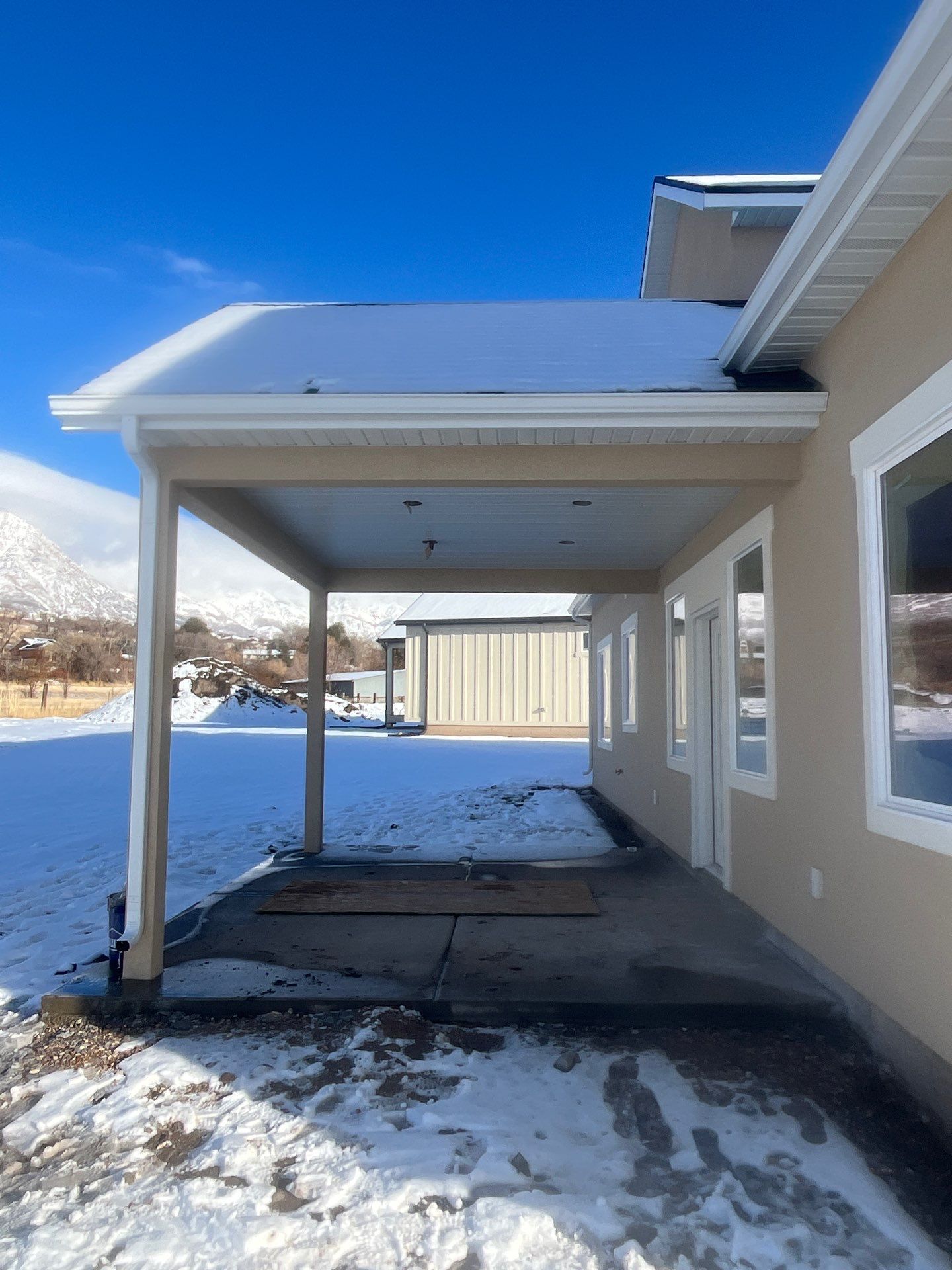 Project in Pleasant by Master Rain Gutters.