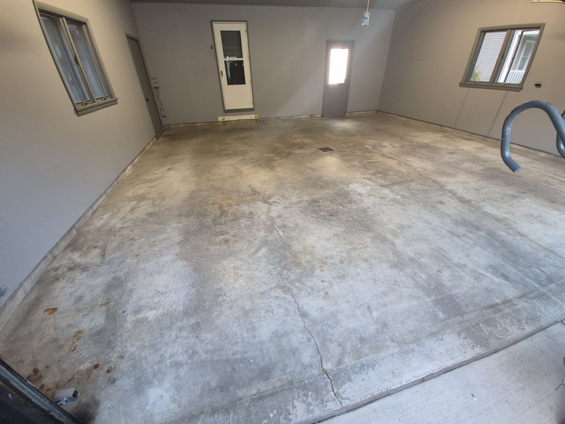 Project in Linwood by Wise Coatings of Central Michigan