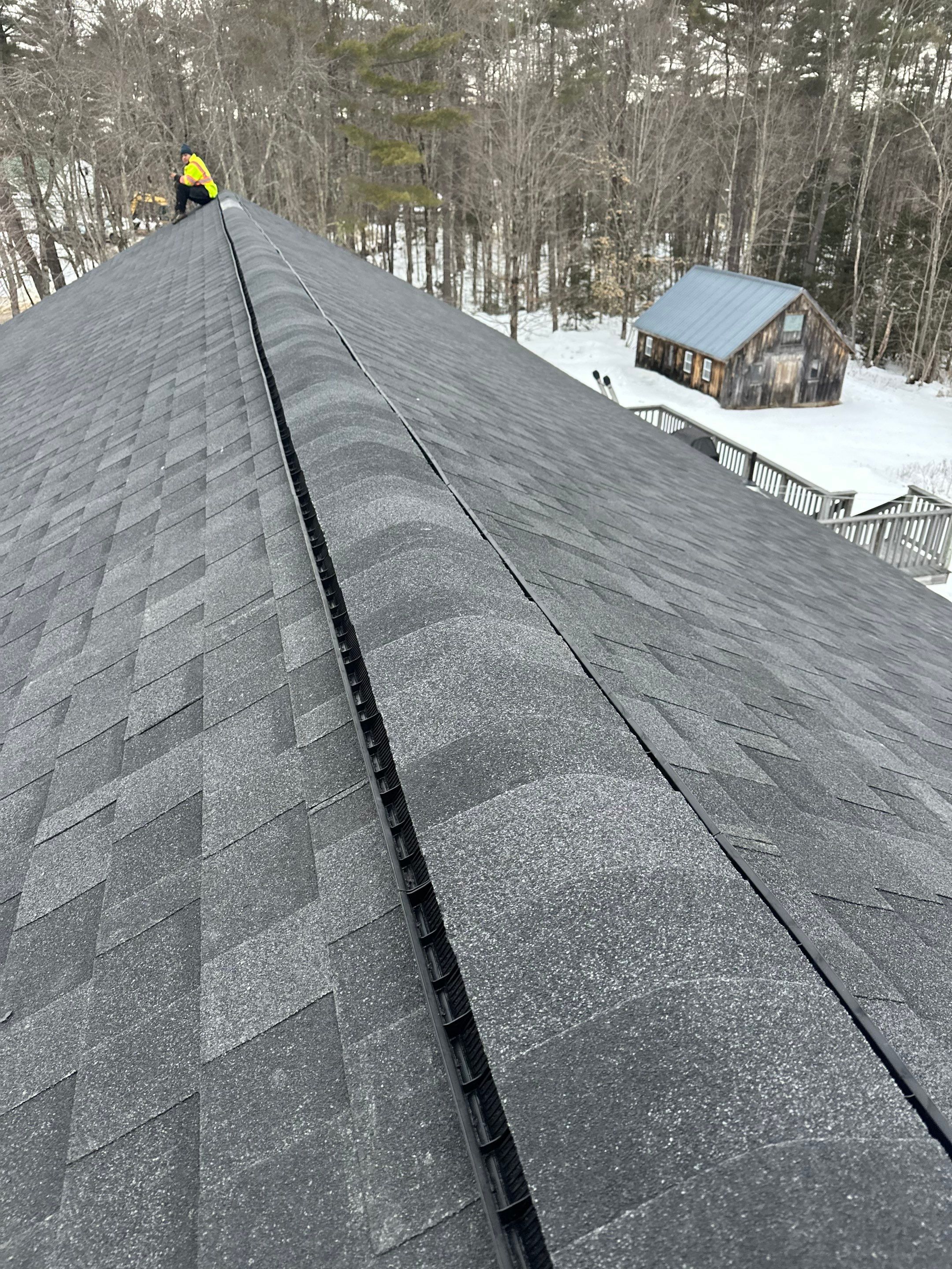 New Roof Installation in Barnstead New Hampshire by Tall pine roofing