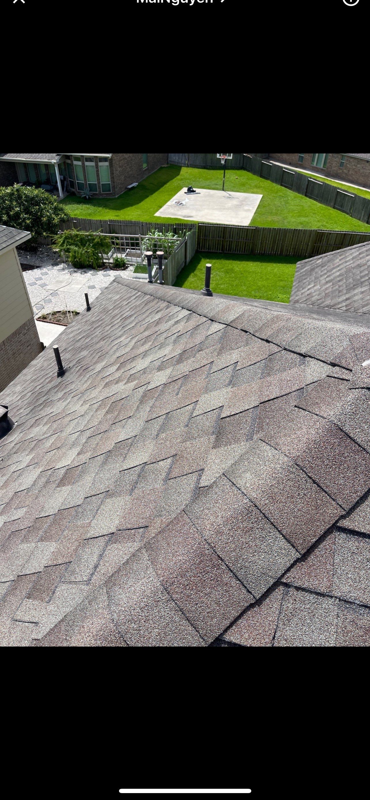 Residential Roofing Repair using Owen's Corning Duration (Lifetime) Shingles by Roof Repair Company
