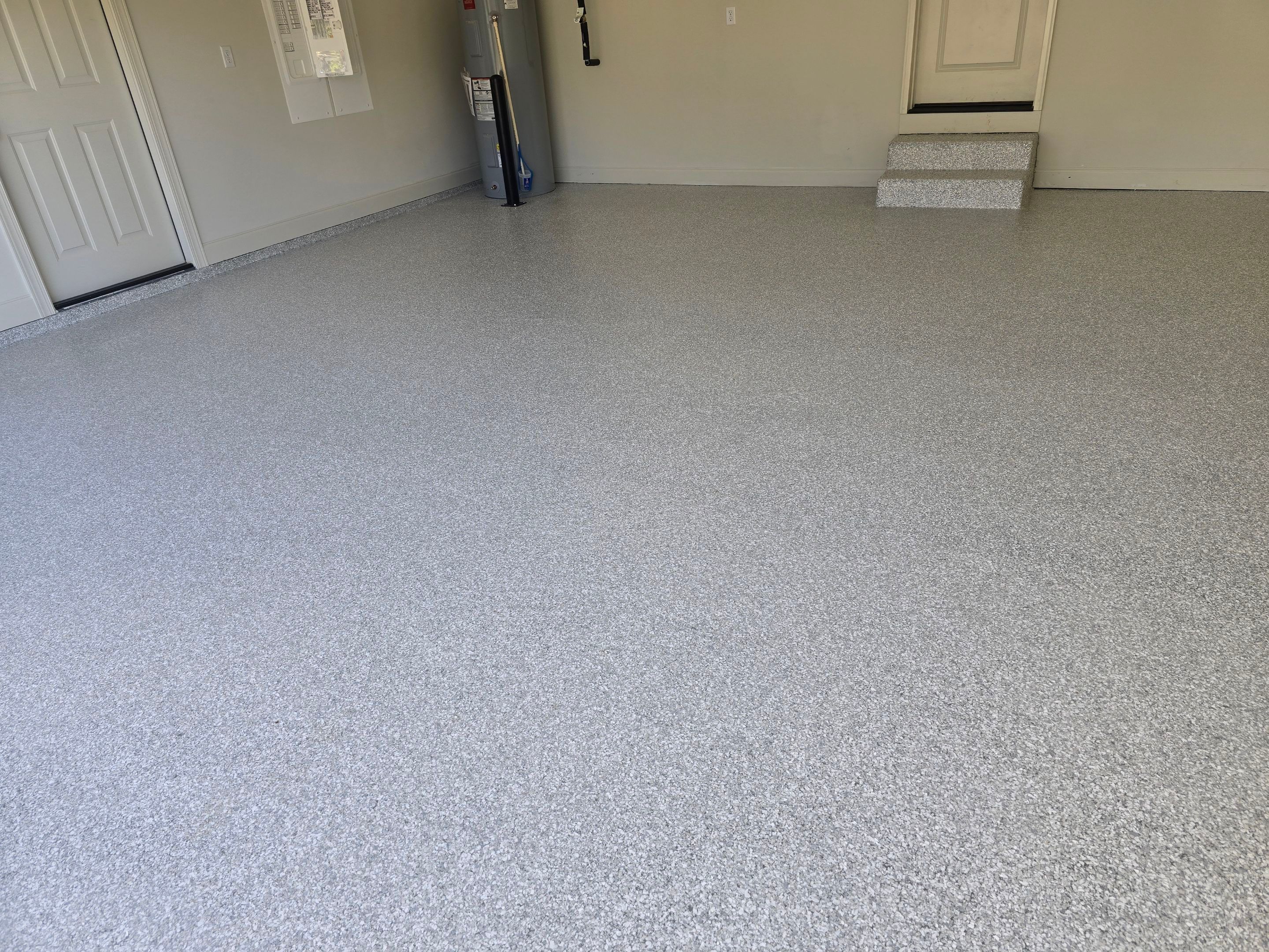 Garage, Basement, and Porch Using Quicksilver by Elite Floor Solutions