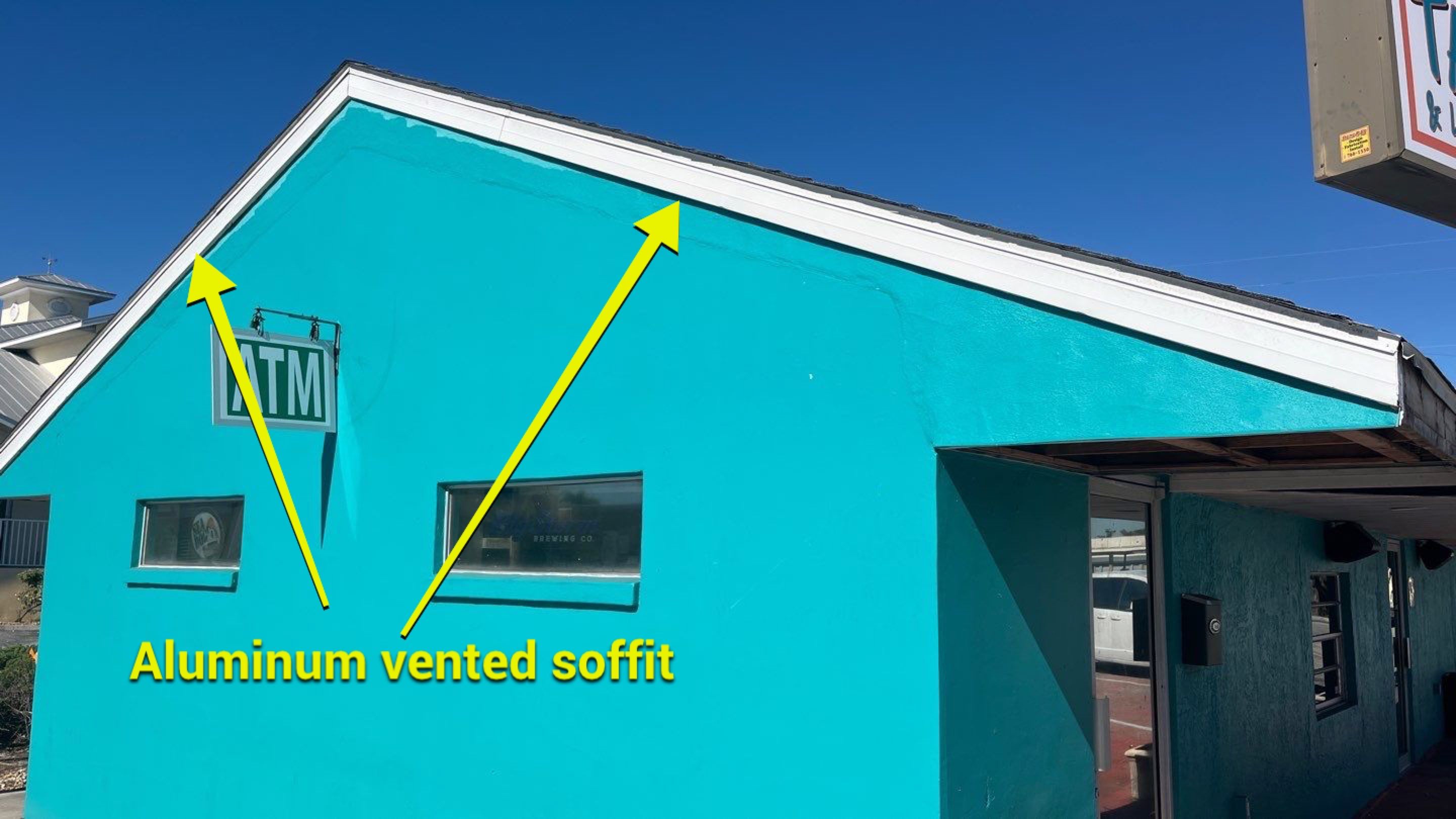 Aluminum Vented Soffit and Aluminum Fascia Punta Gorda FL by Gutter Professors