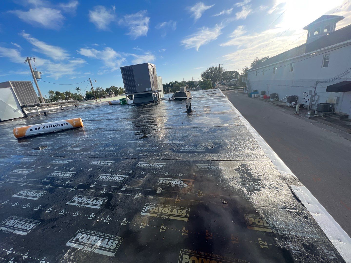Commercial Roofing Installation using BUR by Four Peaks Roofing