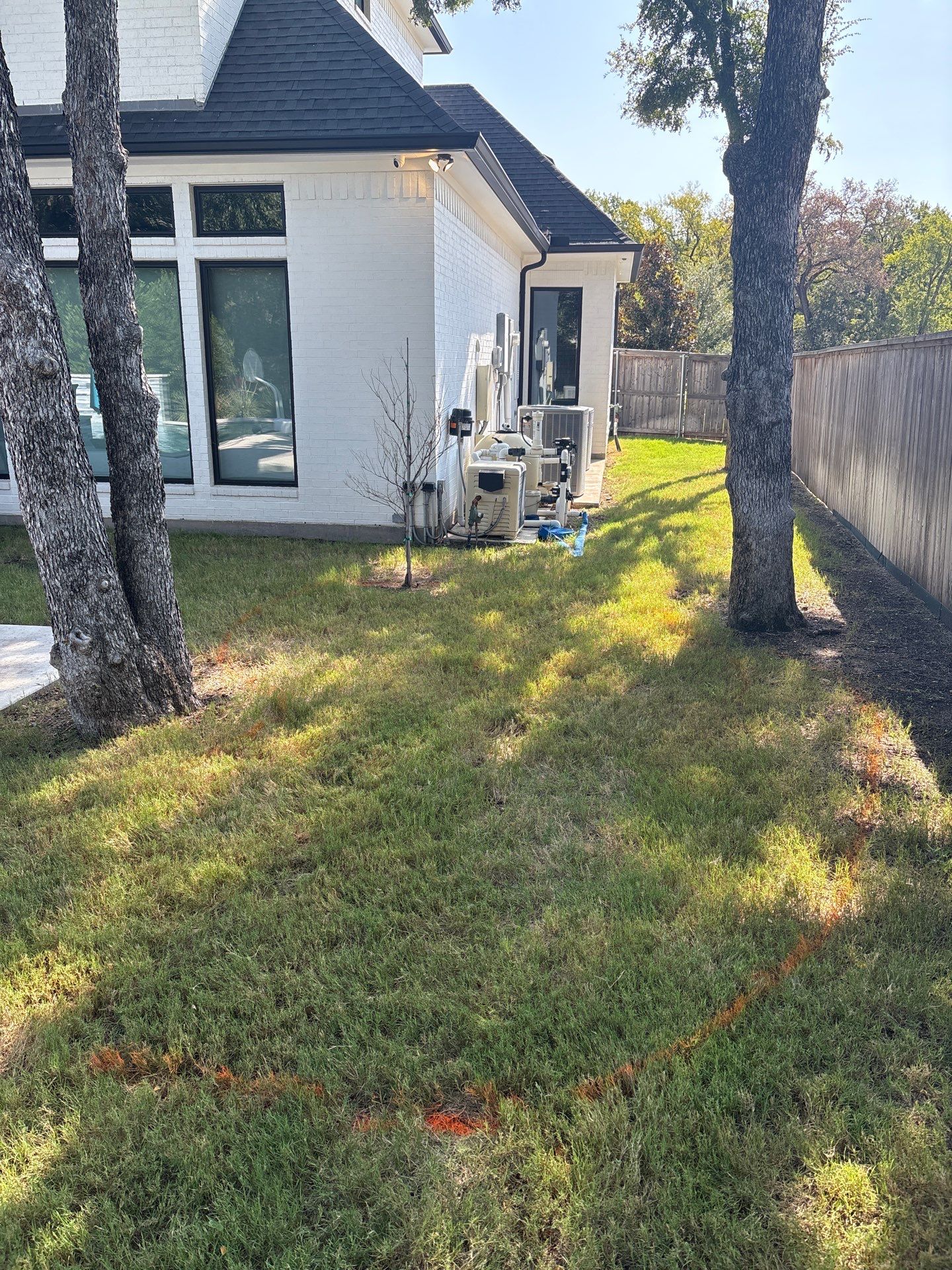 Custom Gamecourt in North Central Texas by Sport Court Austin