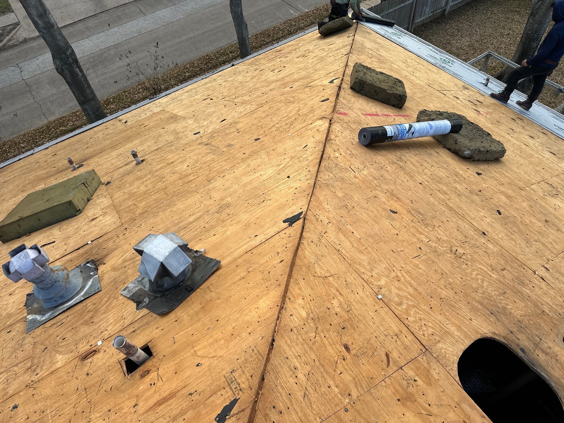 Roof Replacement completed in the Cypress Area! by Core Four Roofing
