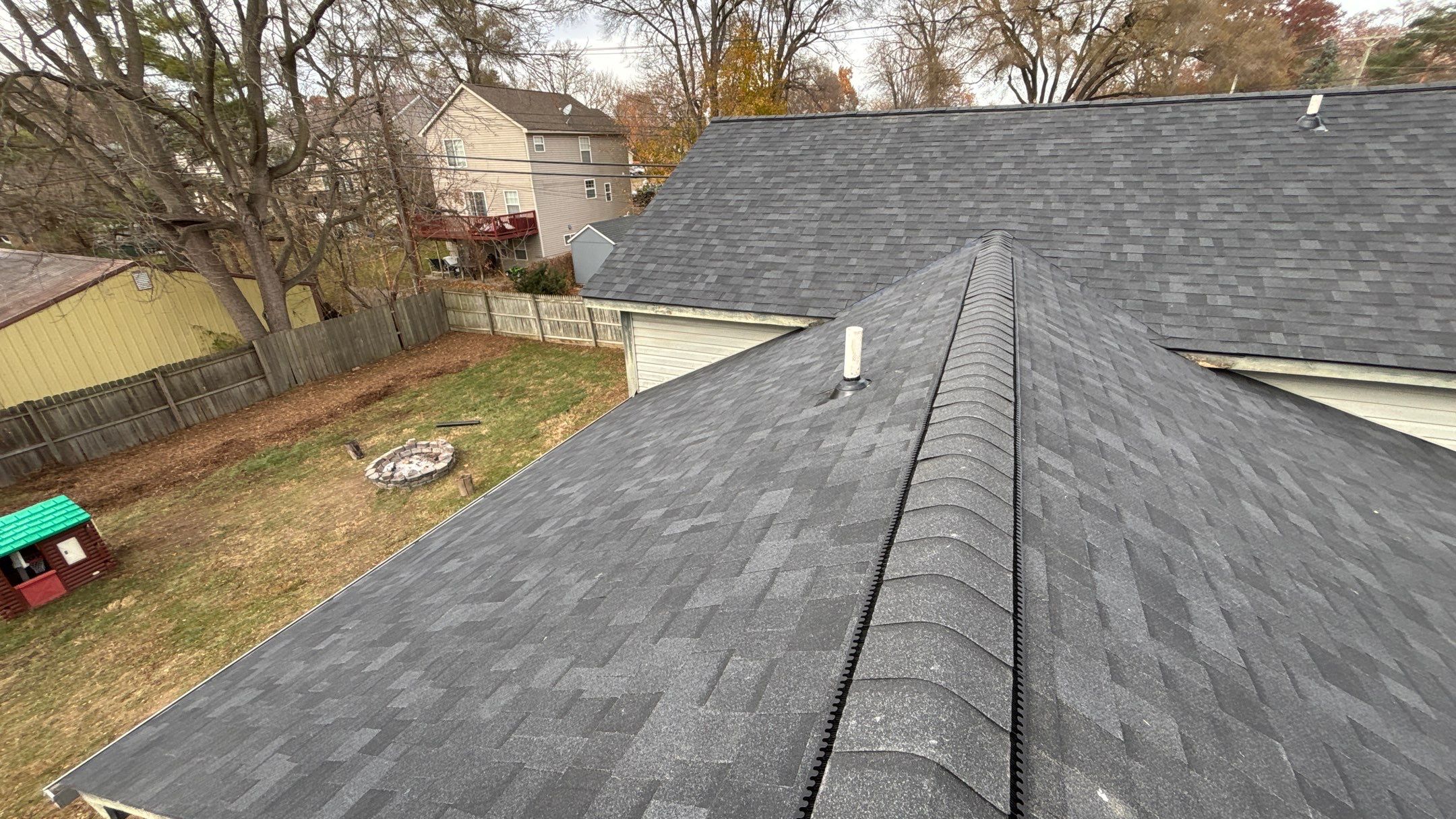 Roof Replacement using Owens Corning Onyx Black by 180 Contractors