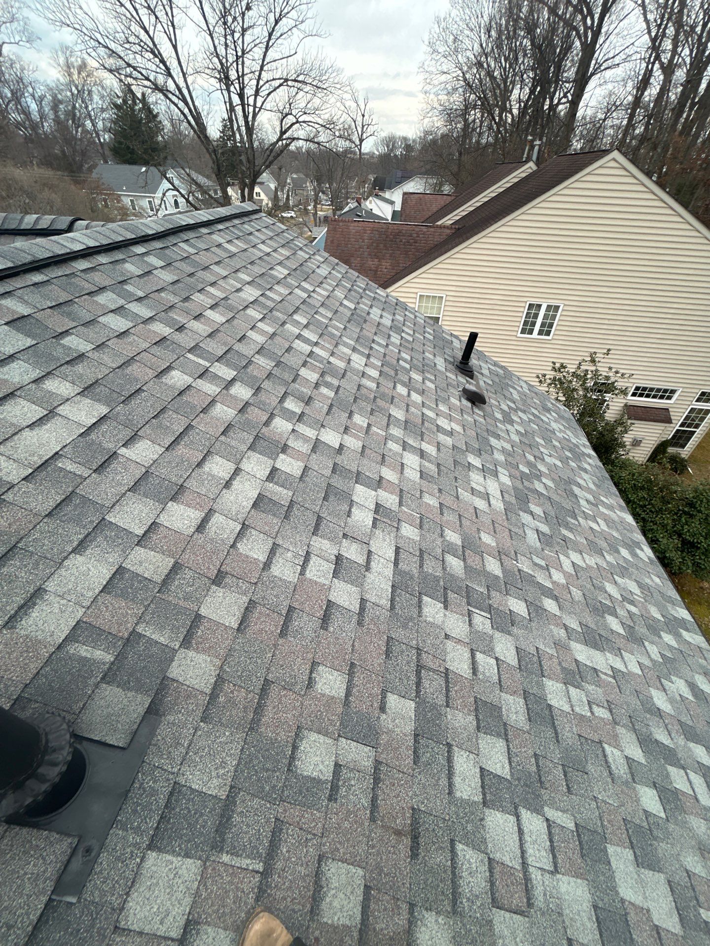 Falls Church: Residential Roof Replacement with CertainTeed Landmark Pro in Max Def Colonial Slate by RM Banning, Inc.