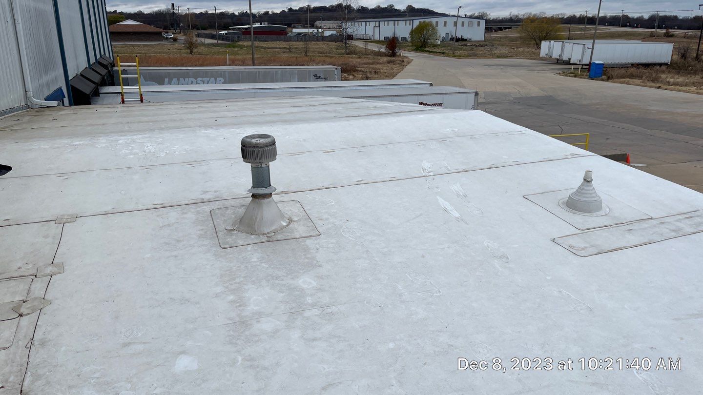 Project in Muskogee by Decor Roofing & Restoration