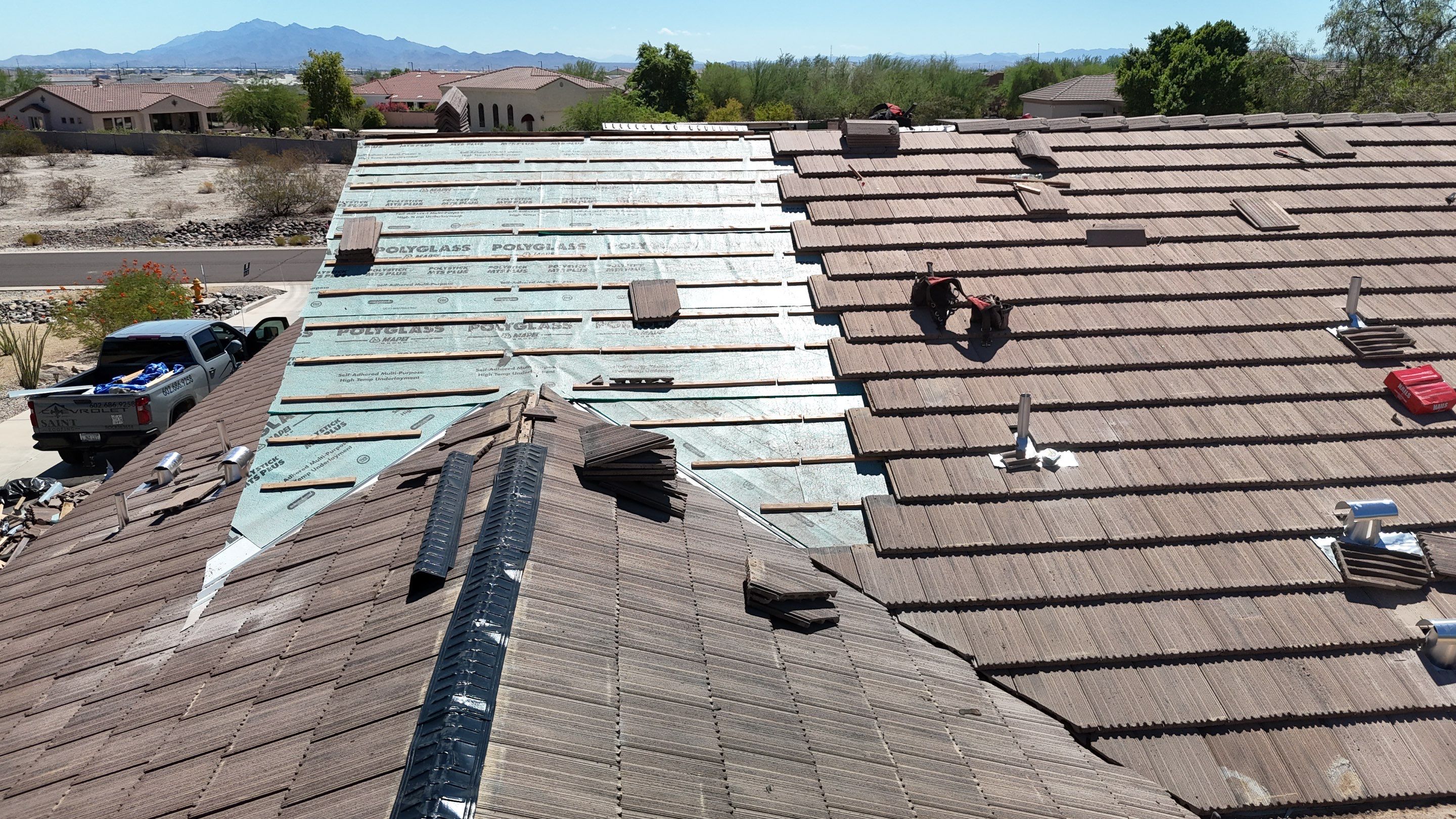 Project in Buckeye, AZ by Saint Roofing