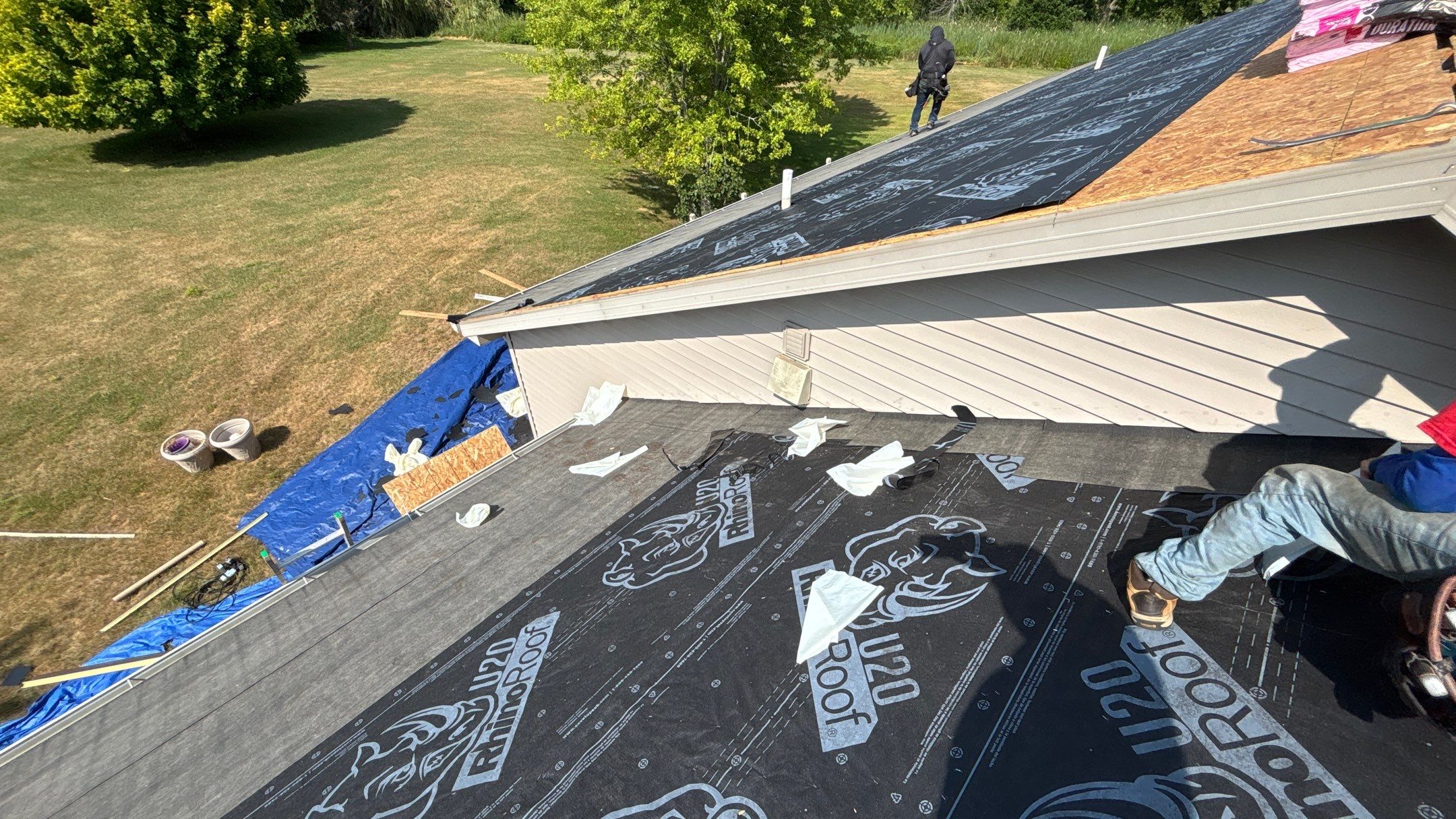 Roof Replacement using Owens Corning Tru Definitions by 180 Contractors