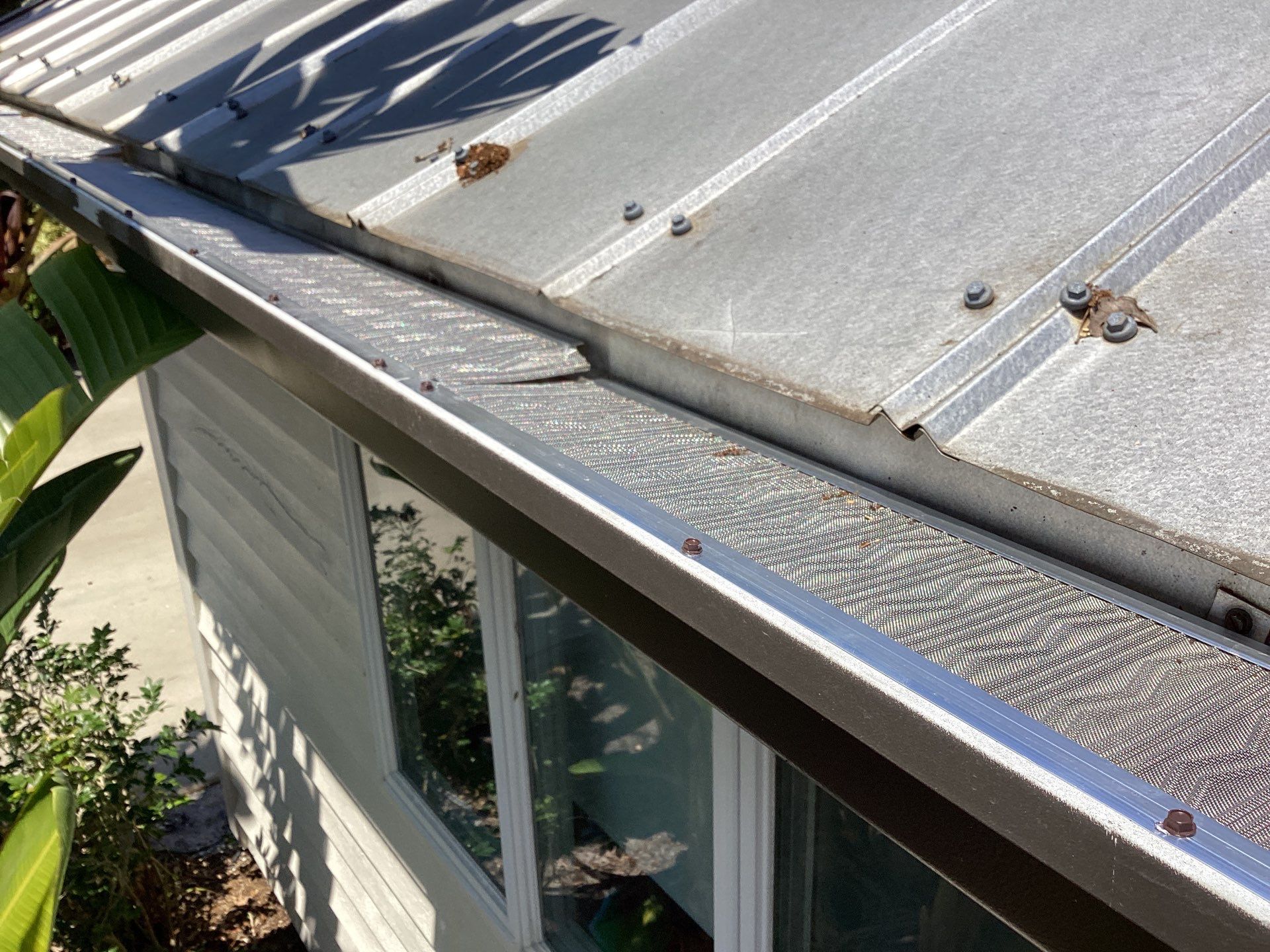 Gutter Guard Installation Project in Sarasota FL by Gutter Professors