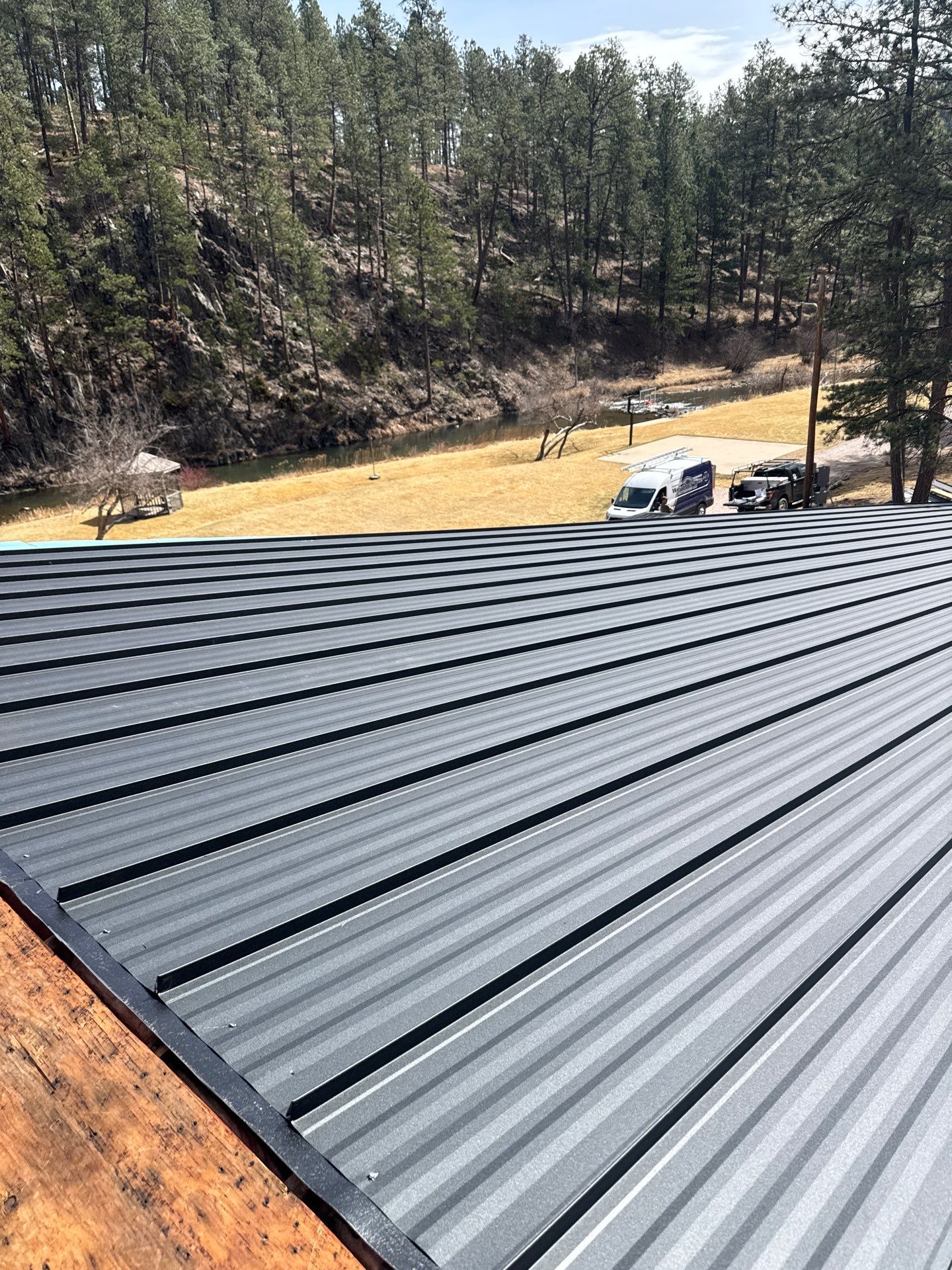 Residential Roofing Installation using Steel Roofing by Weather-Tite Exteriors LLC
